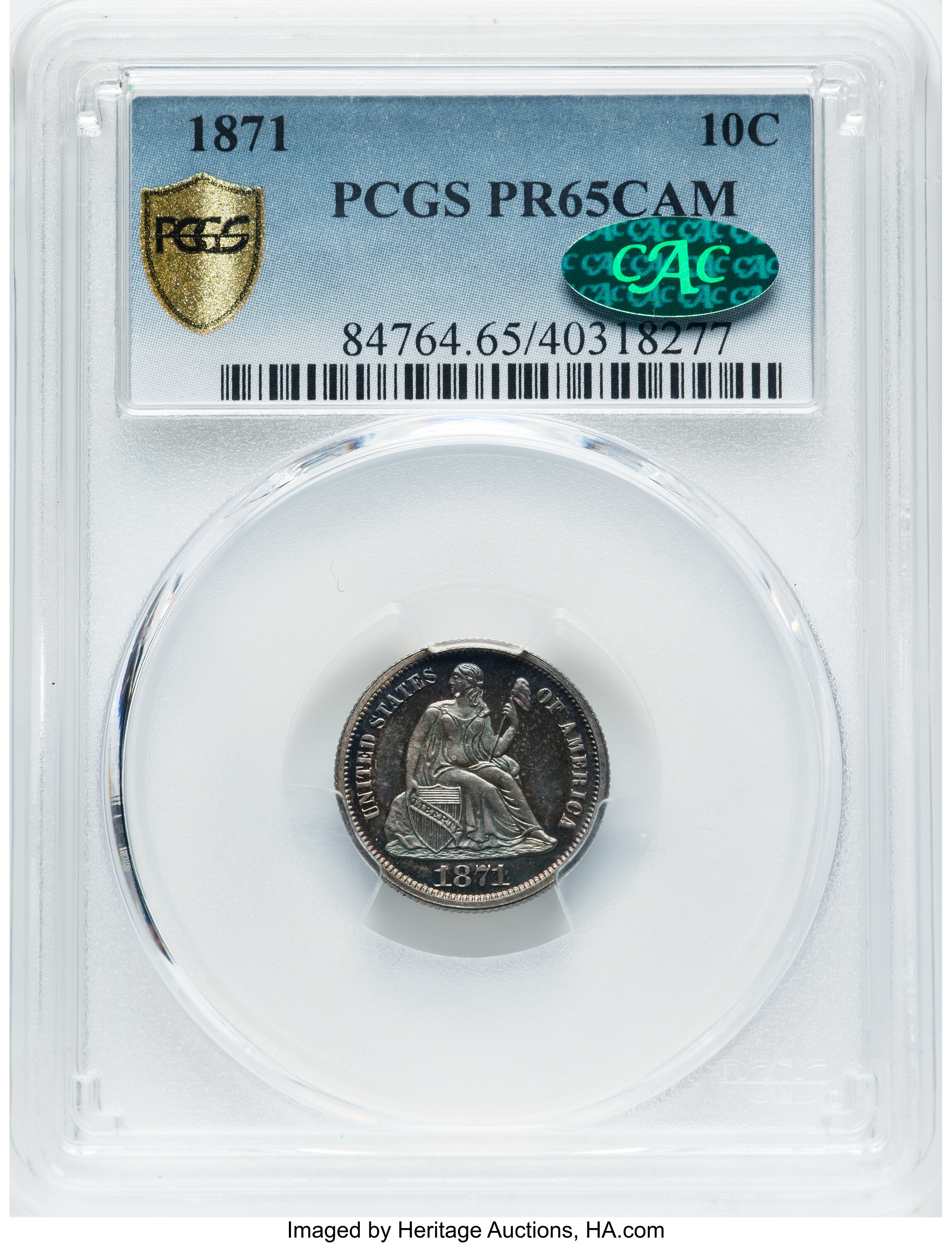 1871 10c PR CAM PR62 CAM thumbnail 26