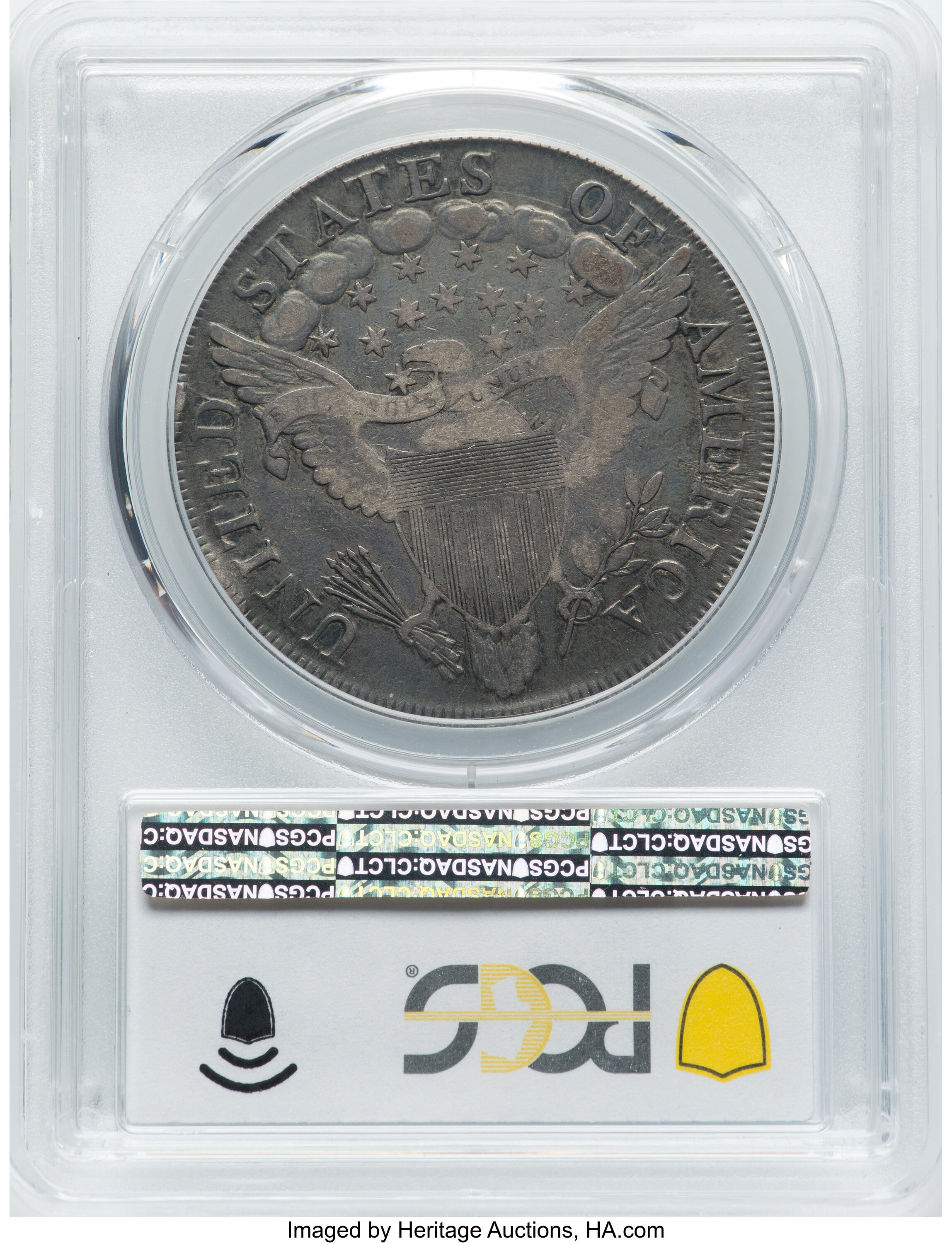 1799/8 $1  13 Stars Reverse, B-2, BB-143 AG2 thumbnail 11