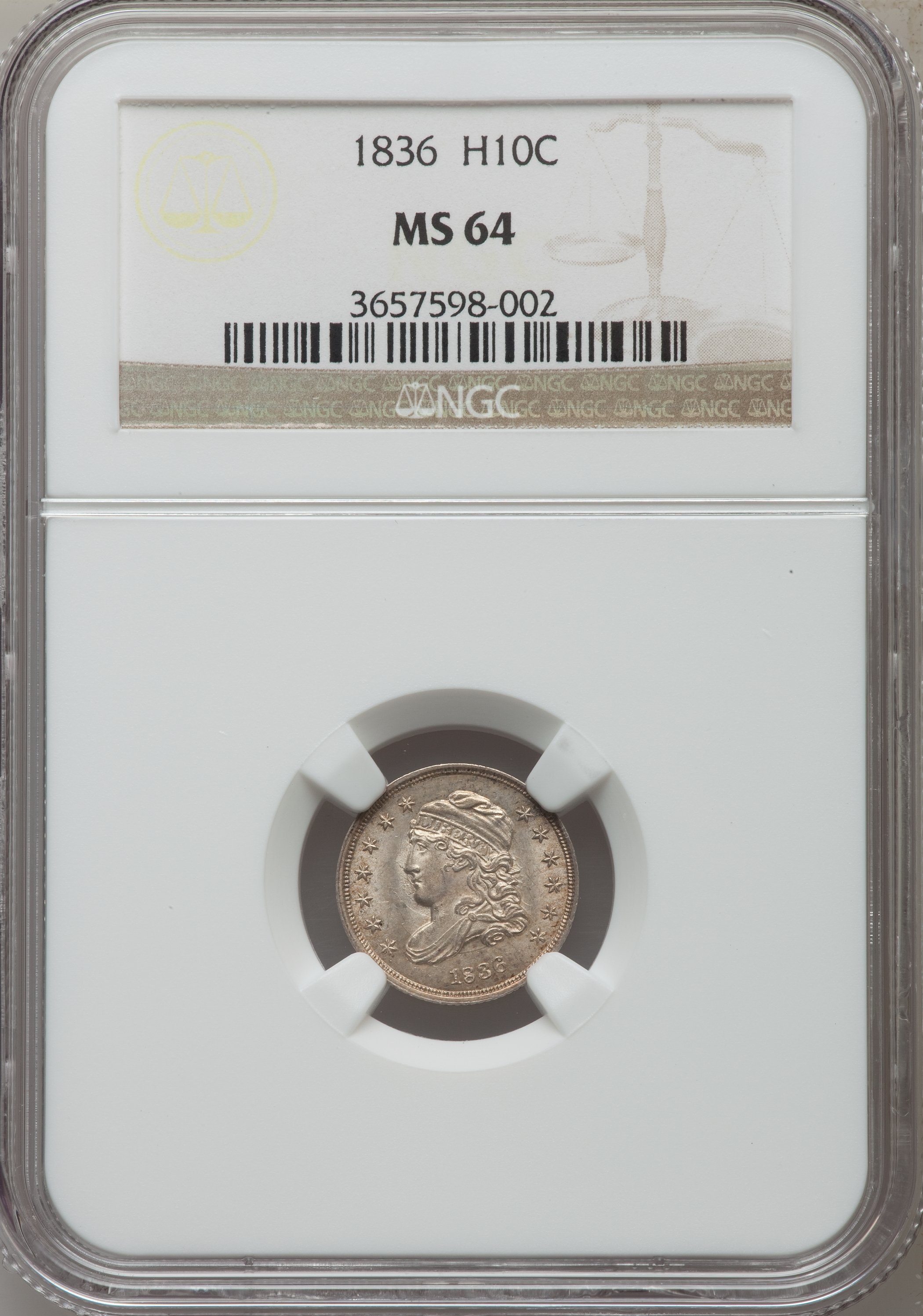 1836 H10c Small 5c, LM-5 MS thumbnail 21