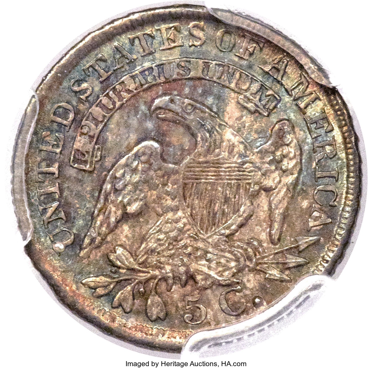 1837 H10c Large 5C, LM-5 AU55 thumbnail 26