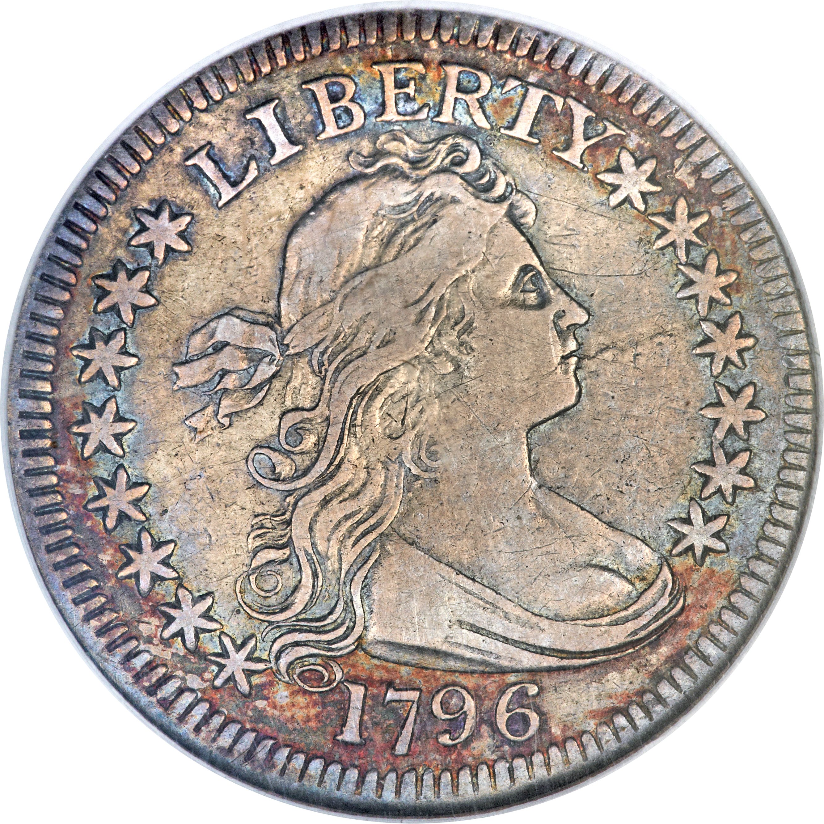 1796 25C B-1, R.4, XF40 NGC. ...