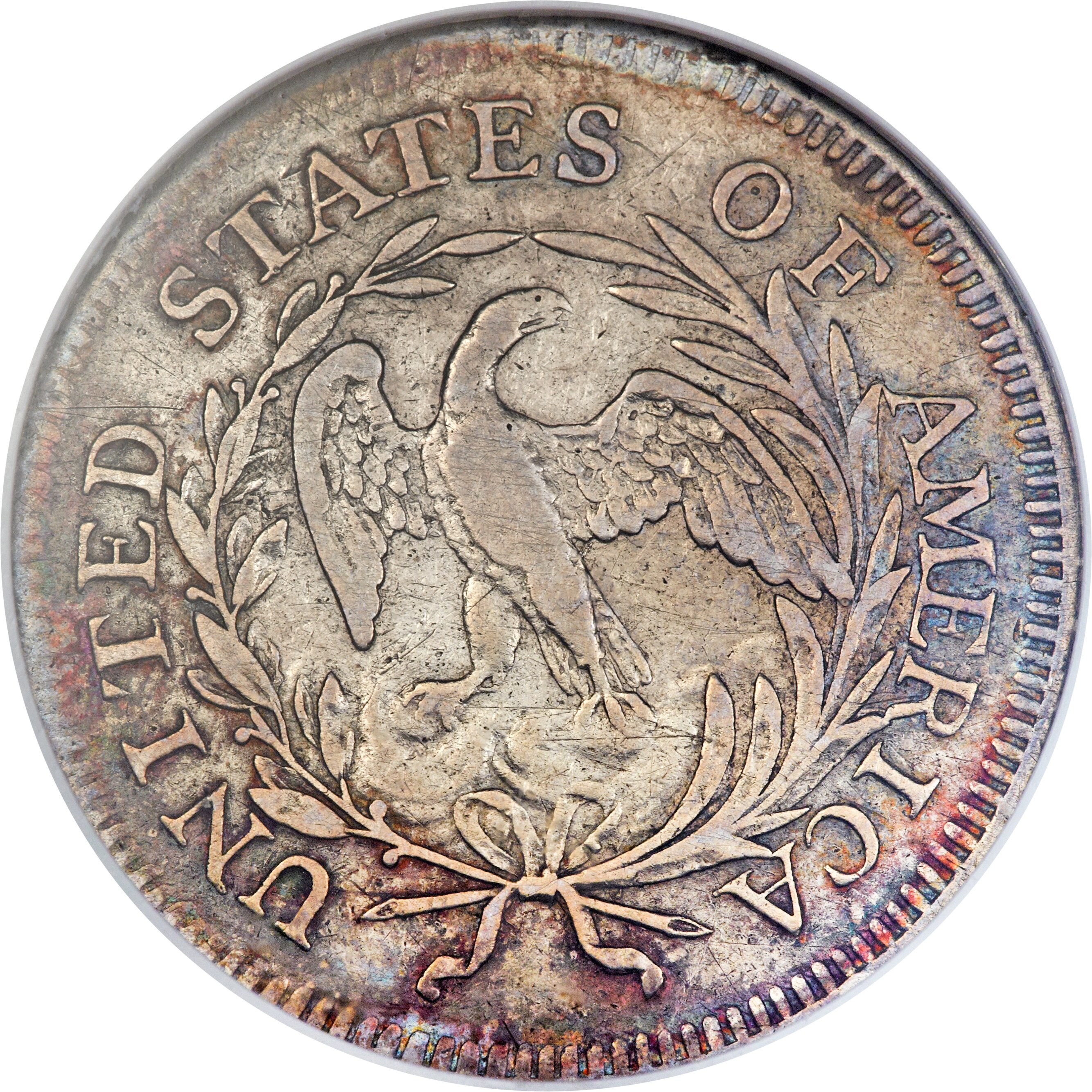 1796 25c B-1 XF40 CAC thumbnail 6