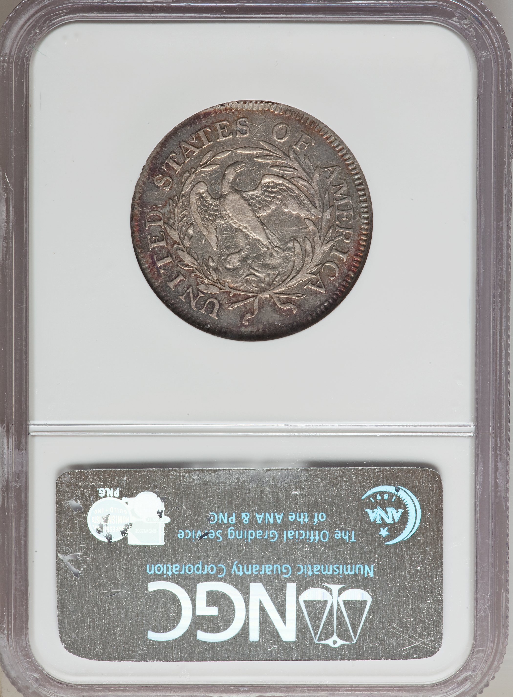 1796 25c B-1 XF40 CAC thumbnail 8