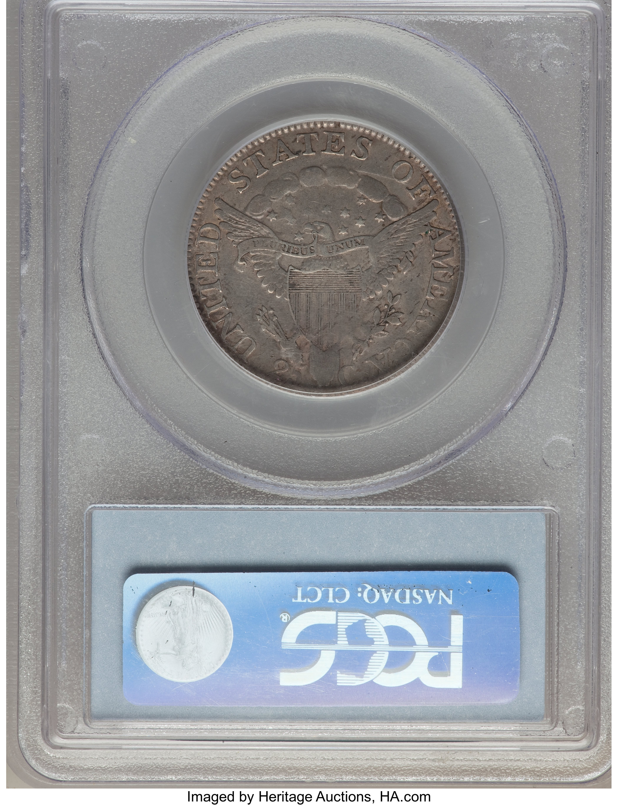 1805 25c B-3 VF35 CAC thumbnail 2