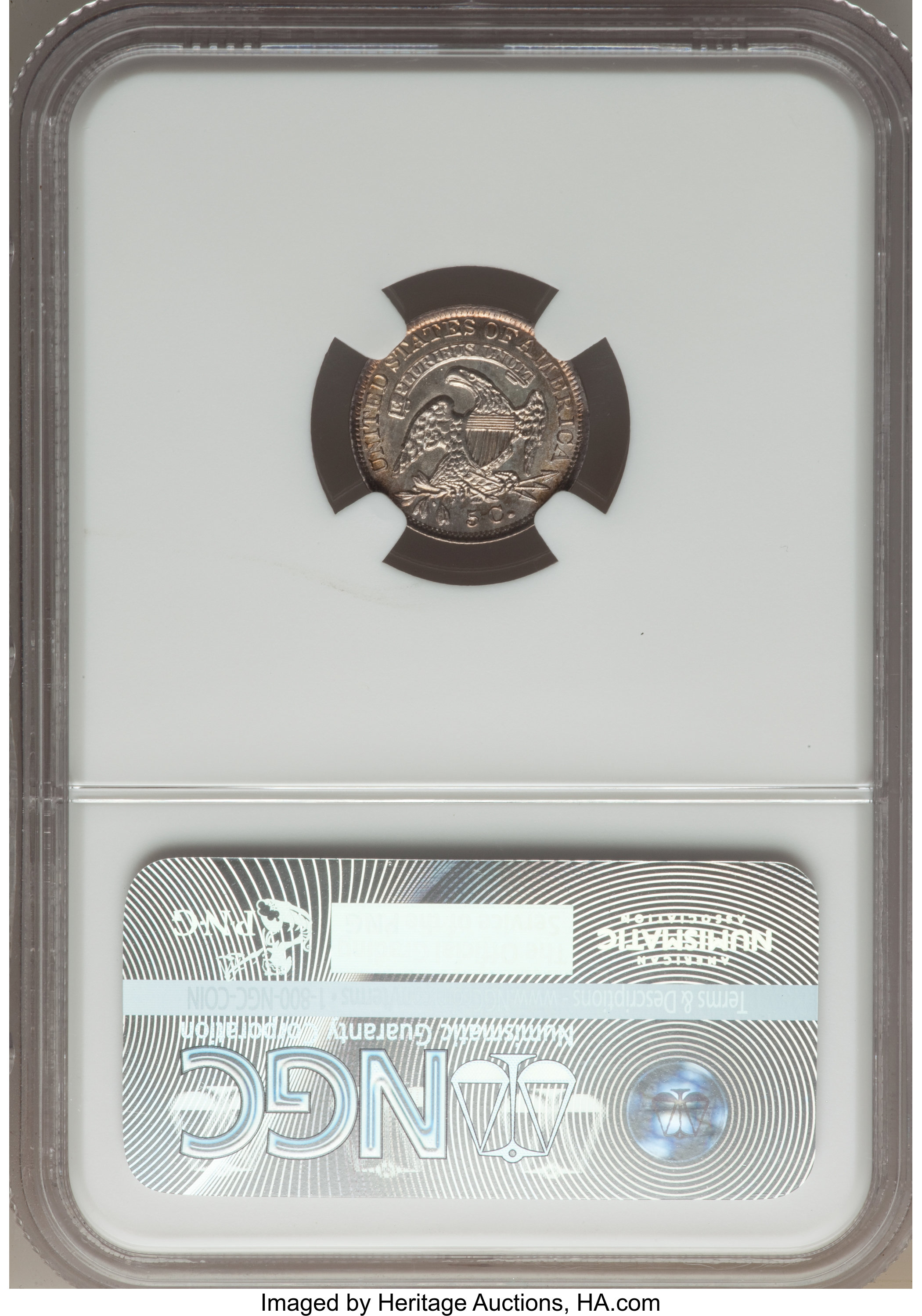 1835 H10c Large Date, Small 5c, LM-6 MS thumbnail 14