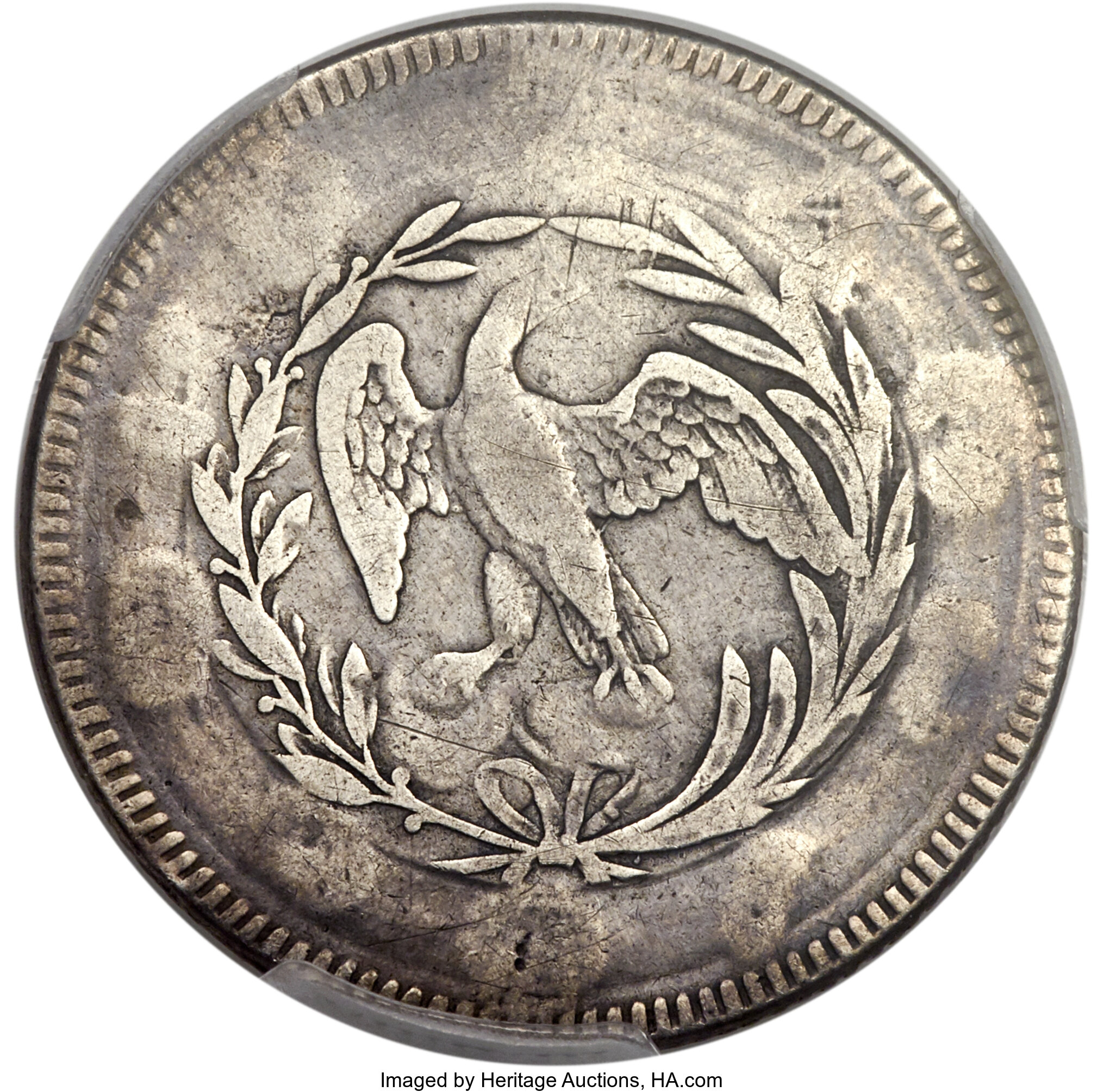 1796 25c B-1 VF20 CAC thumbnail 3