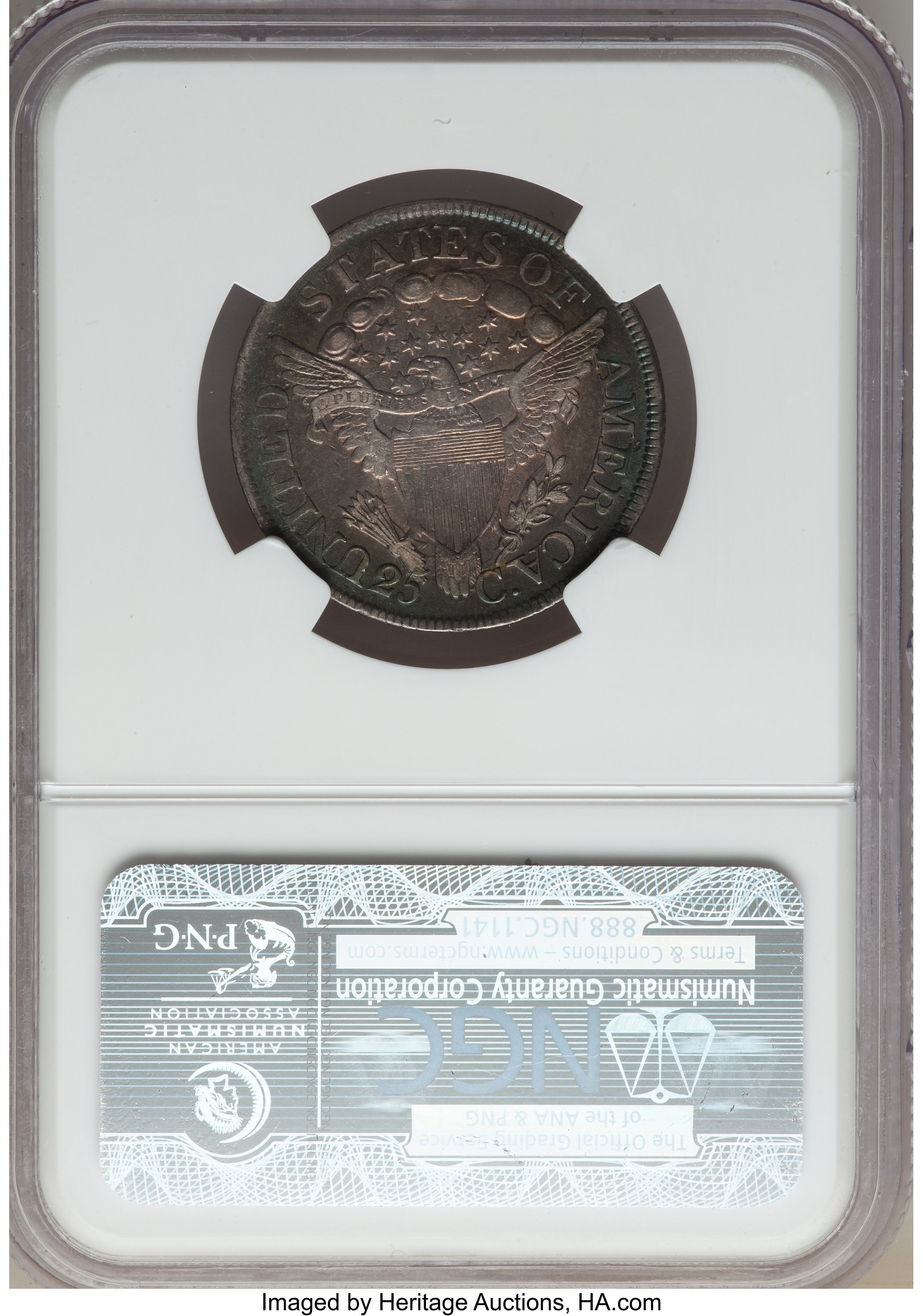 1806/5 25c AU53 thumbnail 2