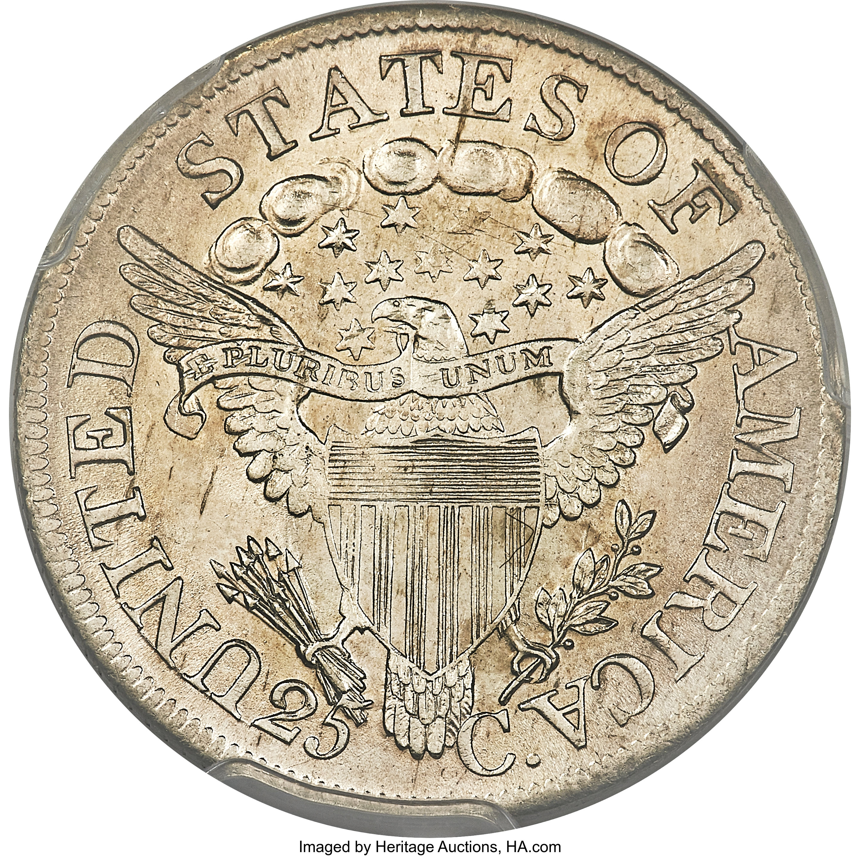 1806/5 25c MS65 CAC thumbnail 9