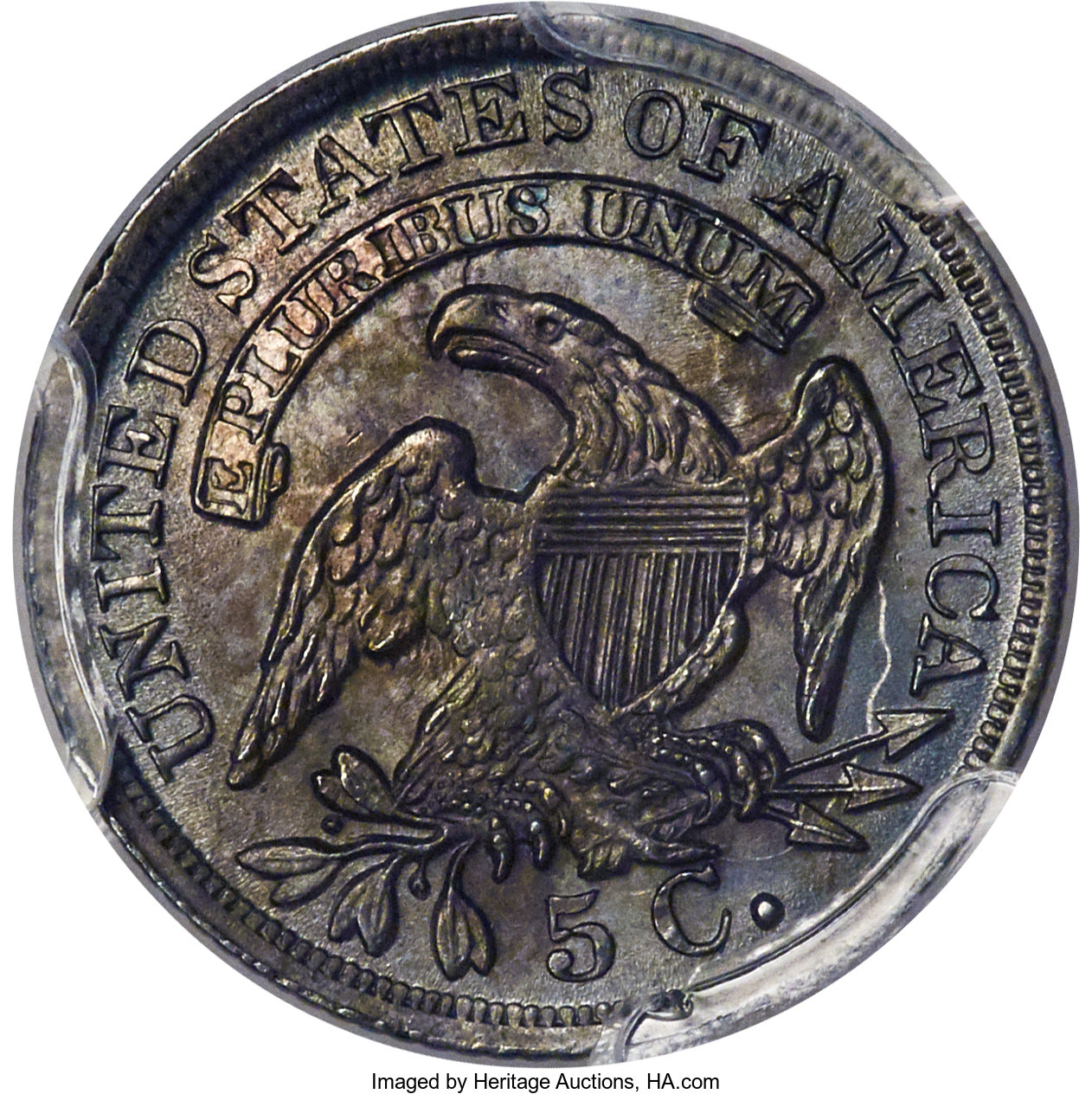 1837 H10c Large 5C, LM-5 AU55 thumbnail 20