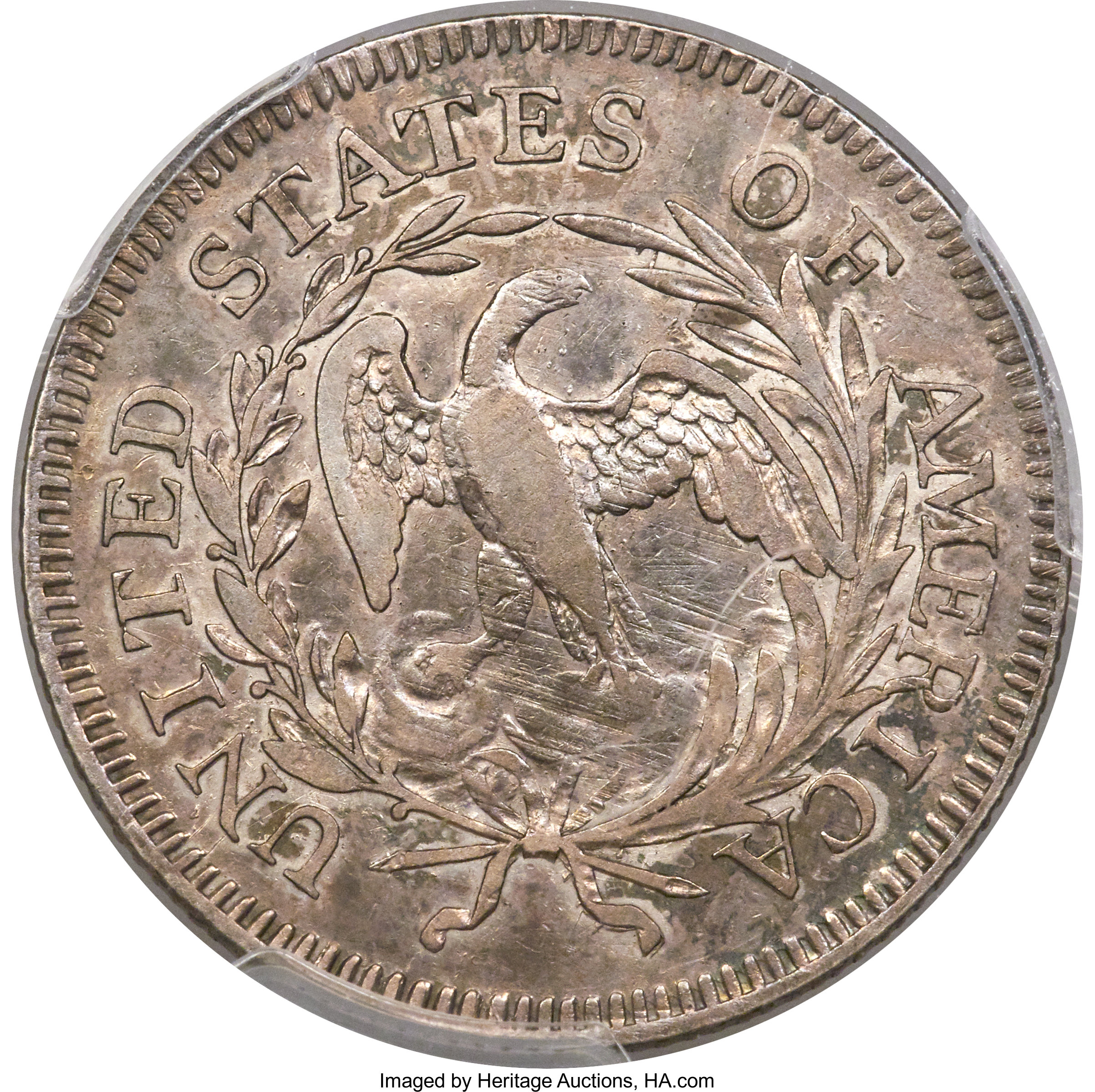 1796 25c B-1 XF40 CAC thumbnail 3