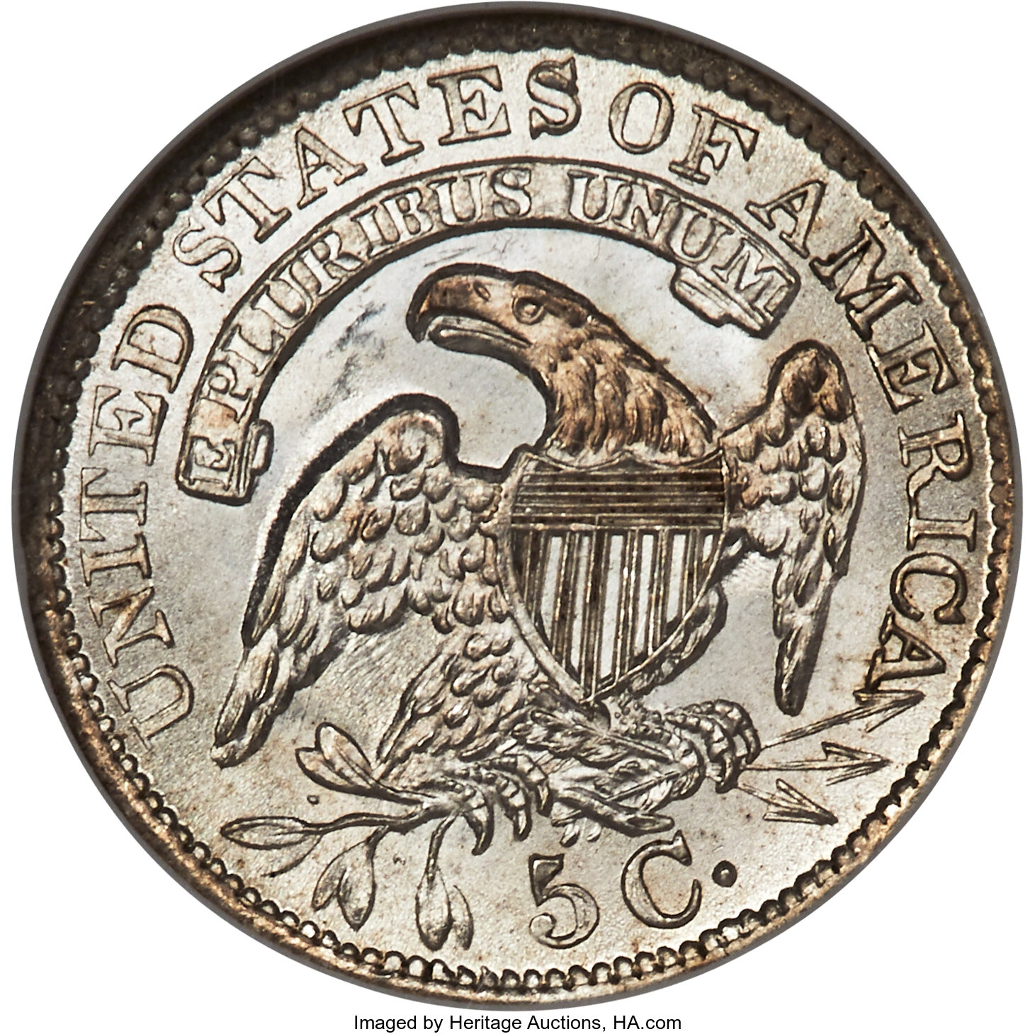 1834 H10c LM-2 MS68 thumbnail 15
