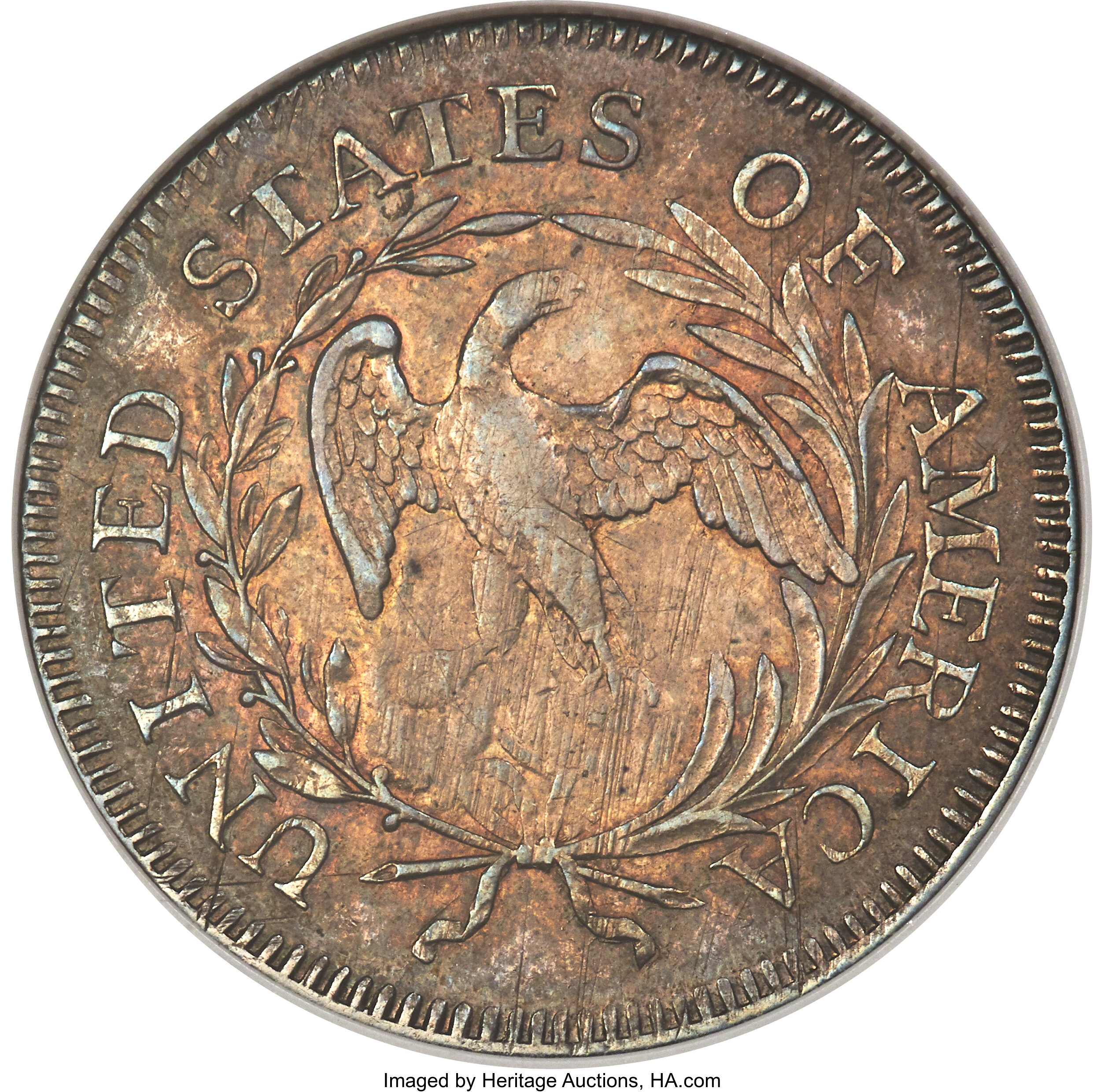 1796 25c B-1 AU55 CAC thumbnail 2