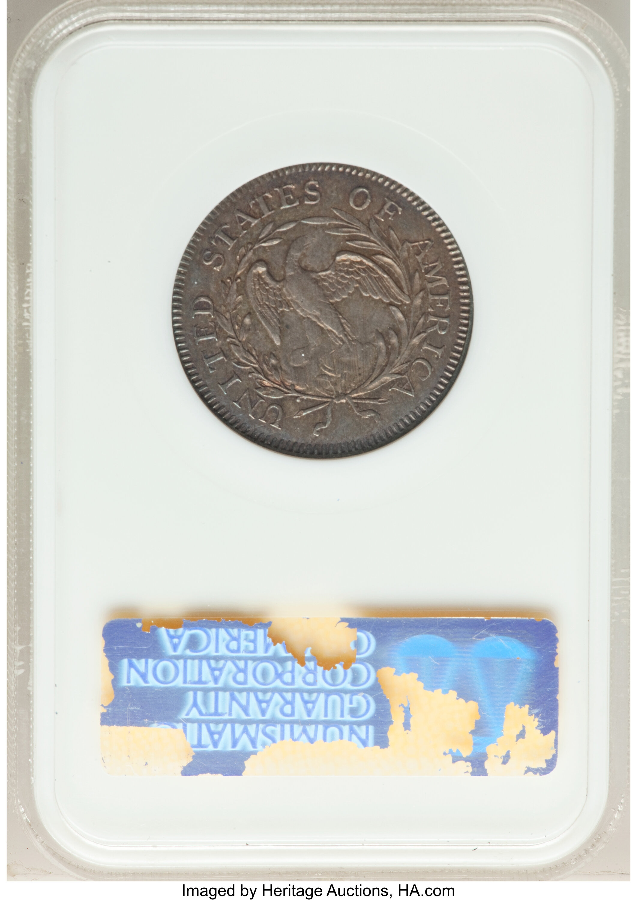 1796 25c B-1 AU55 CAC thumbnail 4