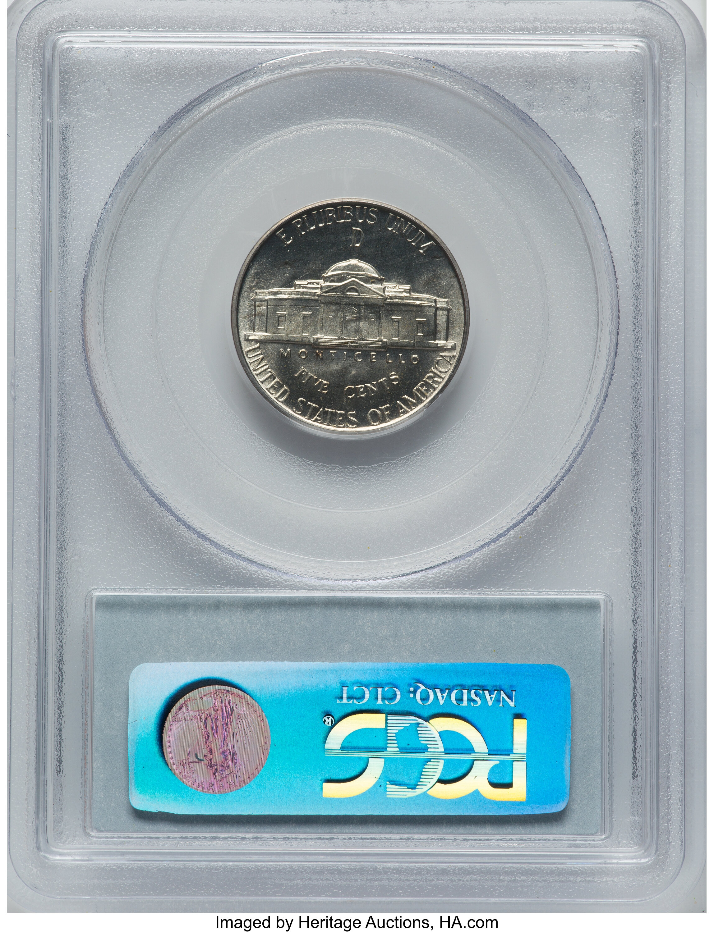 1944-D 5c Silver MS FS MS66 FS CAC thumbnail 8