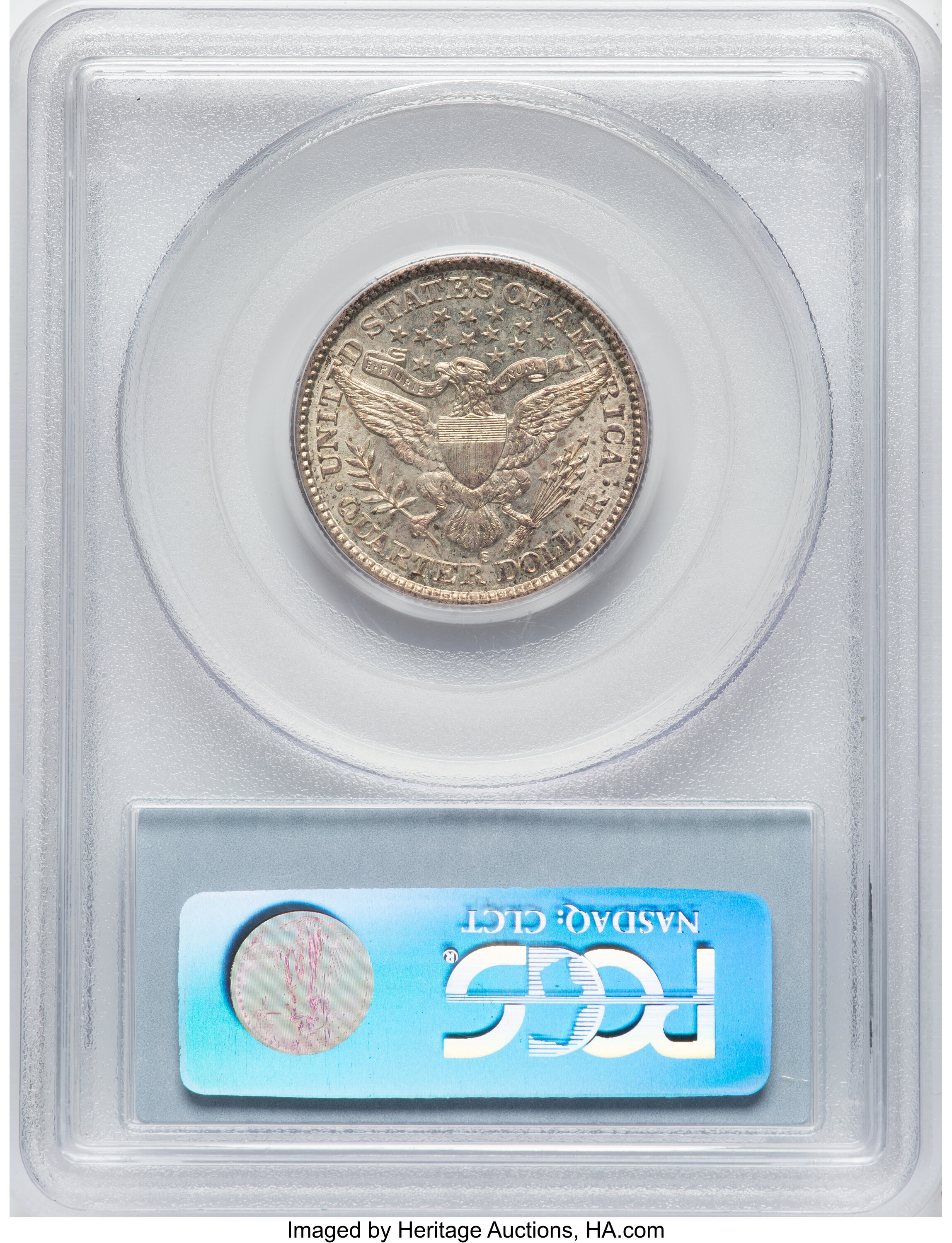 1900-S 25c MS65 CAC thumbnail 2