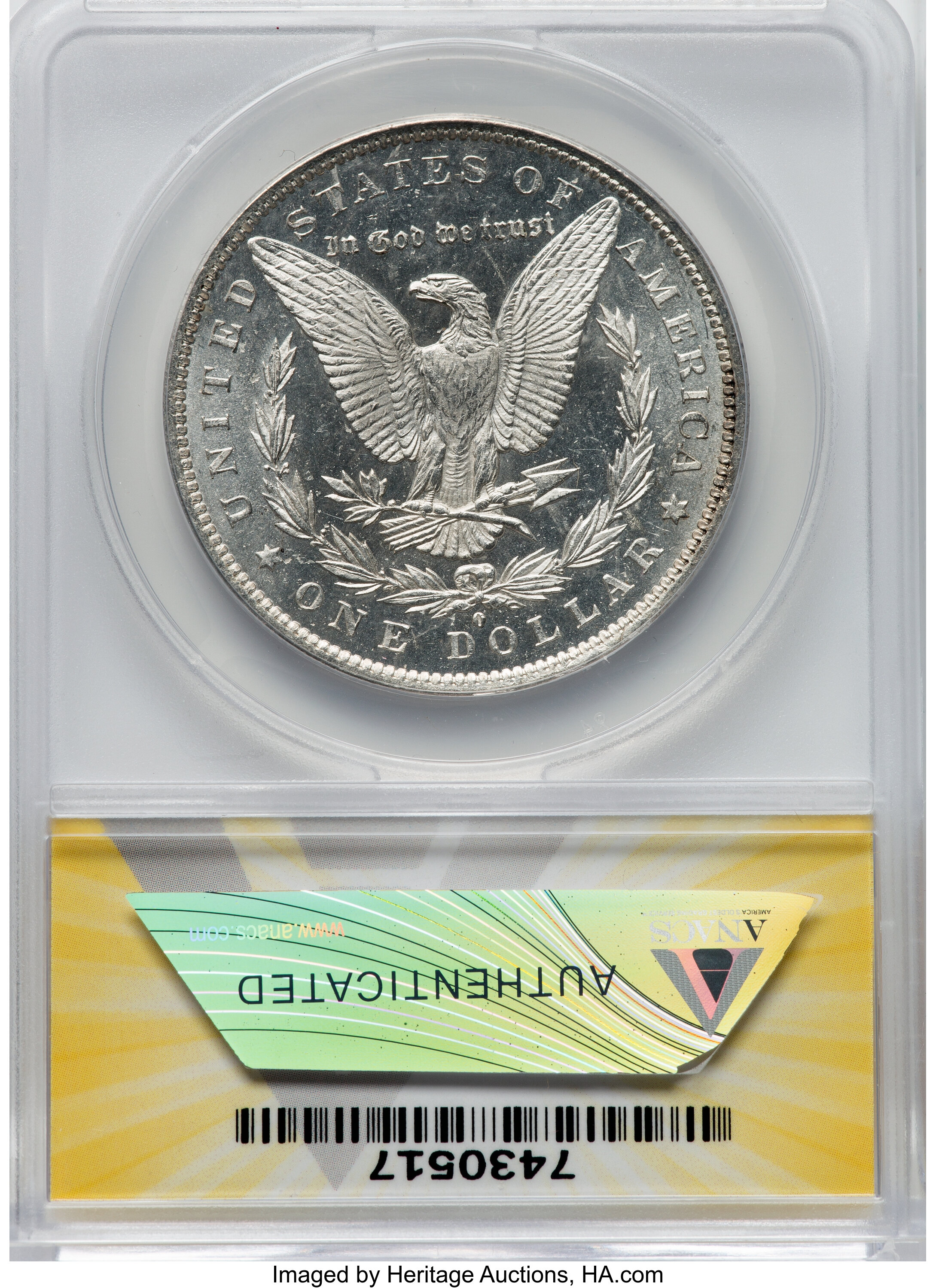 1883-O $1  MS PL AU53 PL thumbnail 4