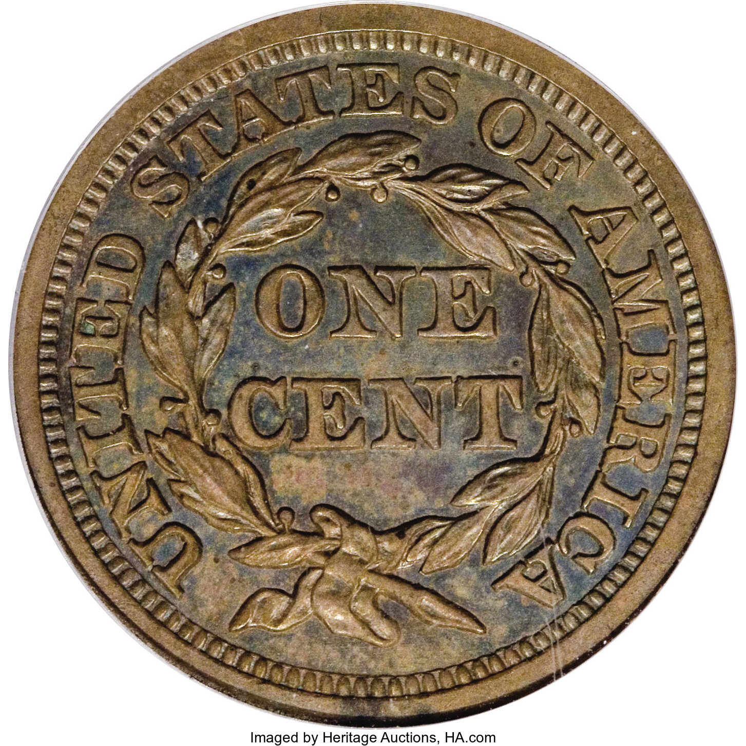 1856 1c Slanted 5 PR BN PR62 BN thumbnail 23