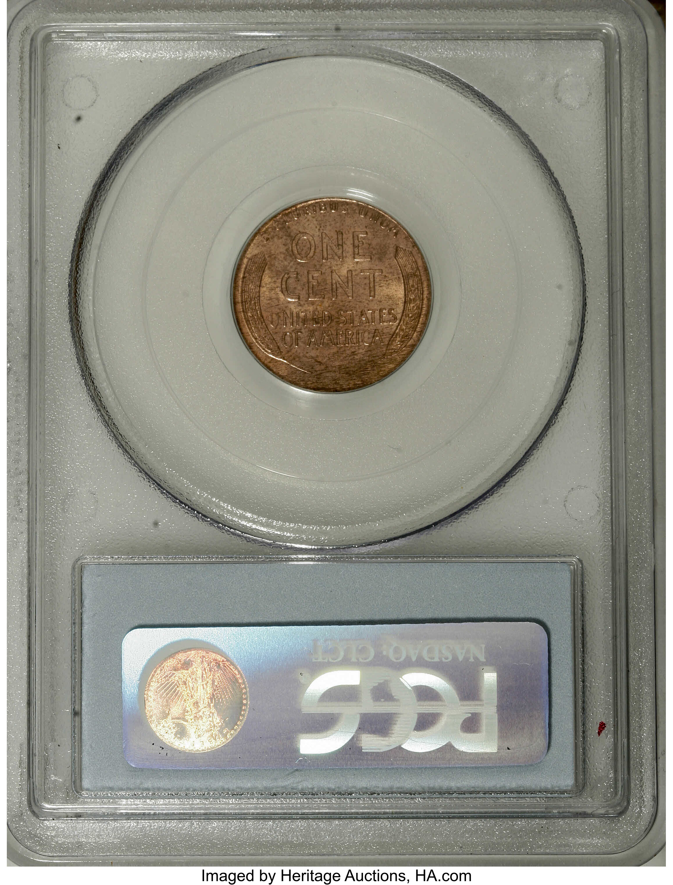 1917 1c Doubled Die Obverse MS RB MS64 RB thumbnail 10