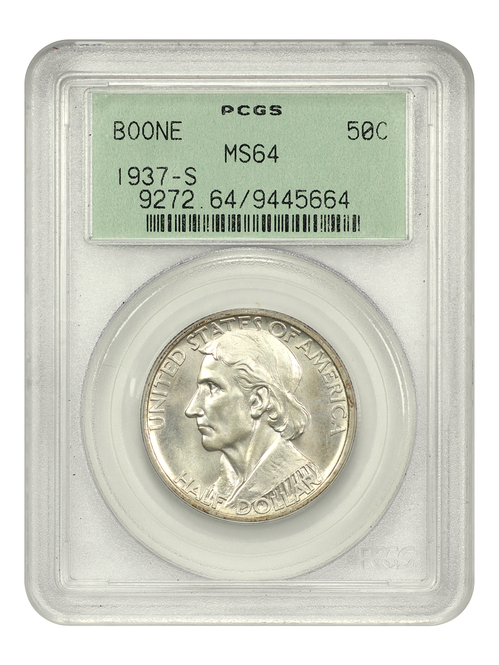 1937-S 50c Boone XF40 thumbnail 19