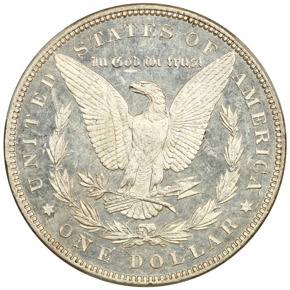 1884 $1  MS DMPL AU53 DMPL CAC thumbnail 2
