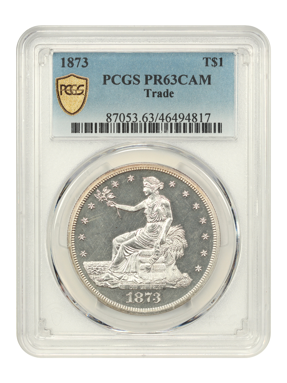 1873 Trade$ PR CAM PR63 CAM thumbnail 9