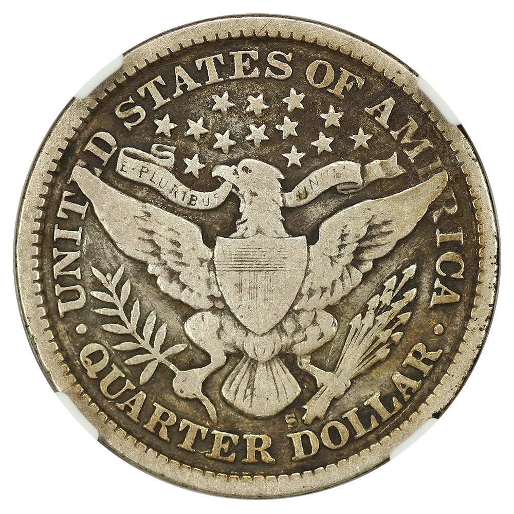1897-S 25c VG8 thumbnail 2