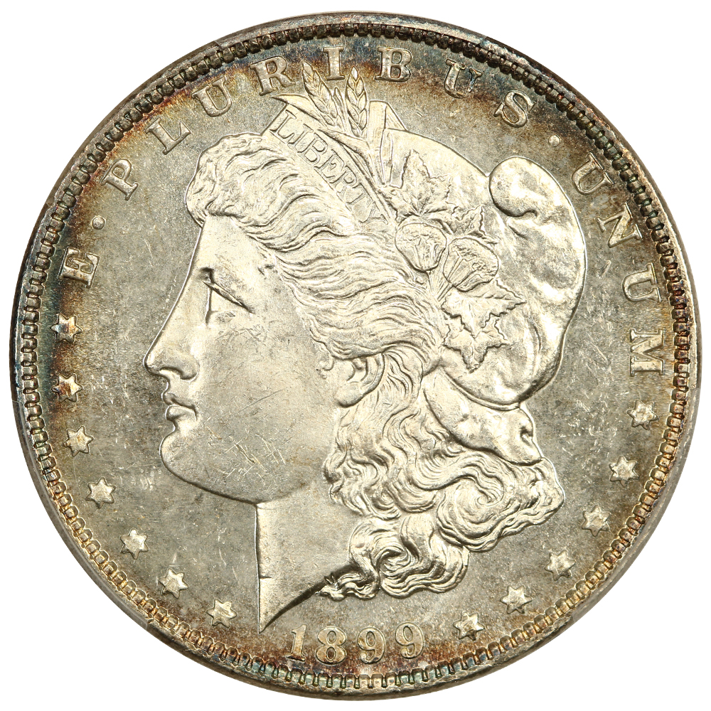 1899 $1 PCGS MS64 PL