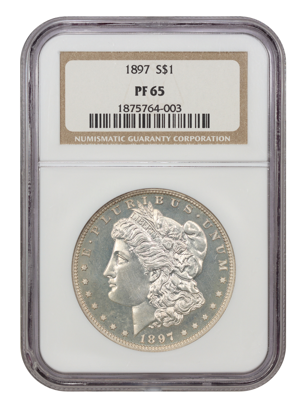 1897 $1 PR65 thumbnail 5