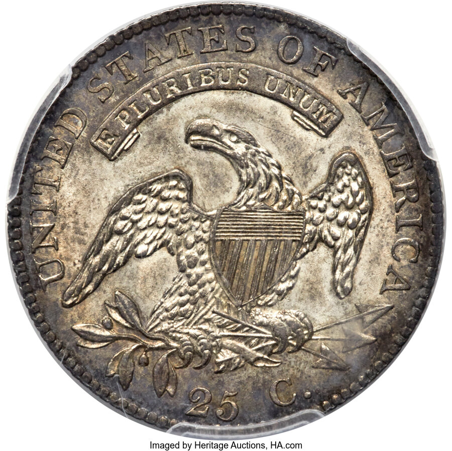 1820 25c Medium 0 XF45 thumbnail 12