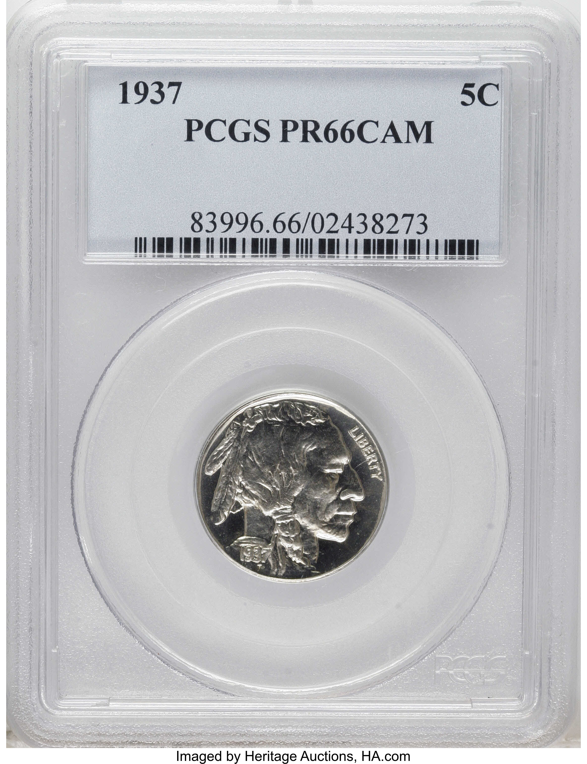 1937 5c PR CAM PR62 CAM CAC thumbnail 21