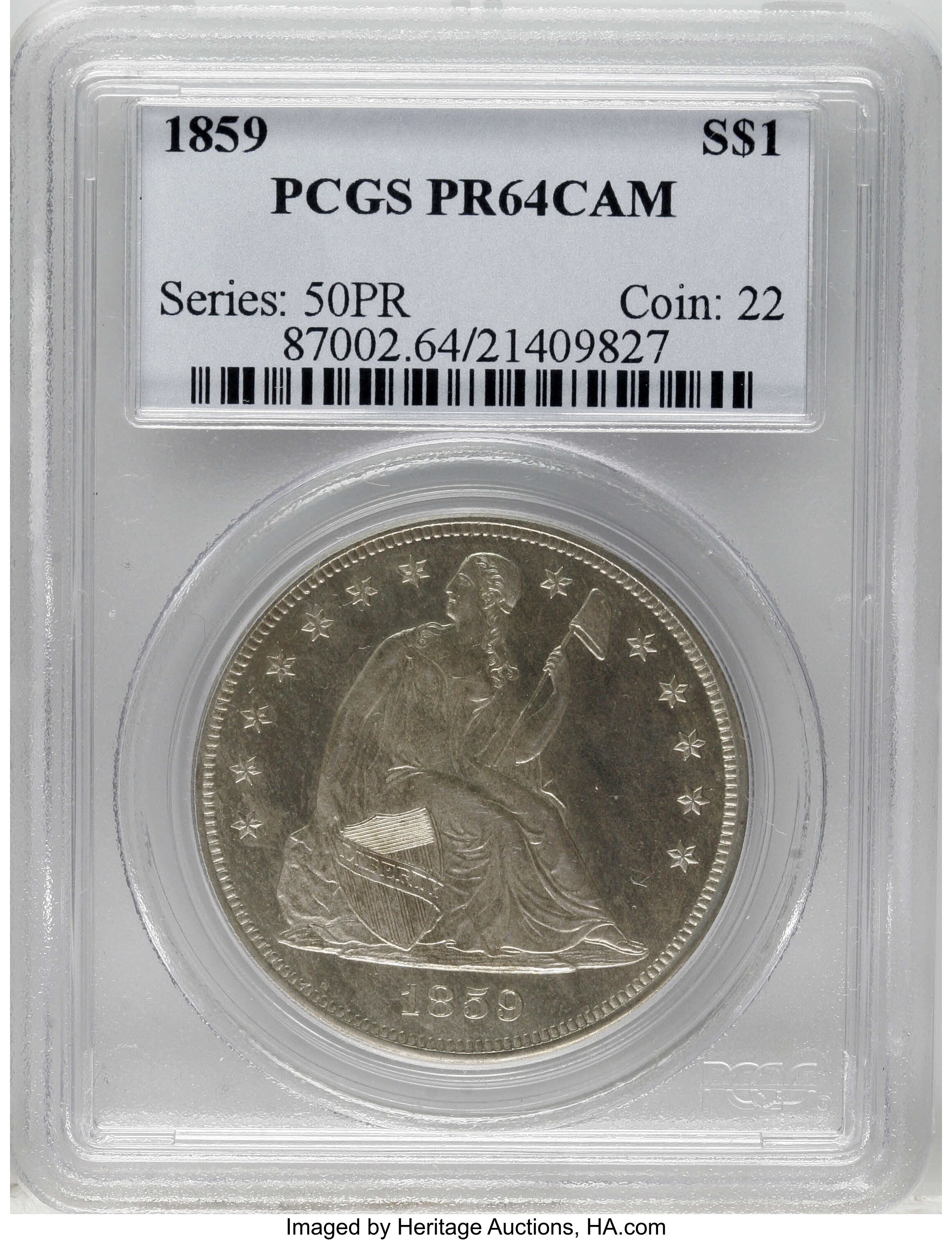 1859 $1  PR CAM PR64 CAM thumbnail 13