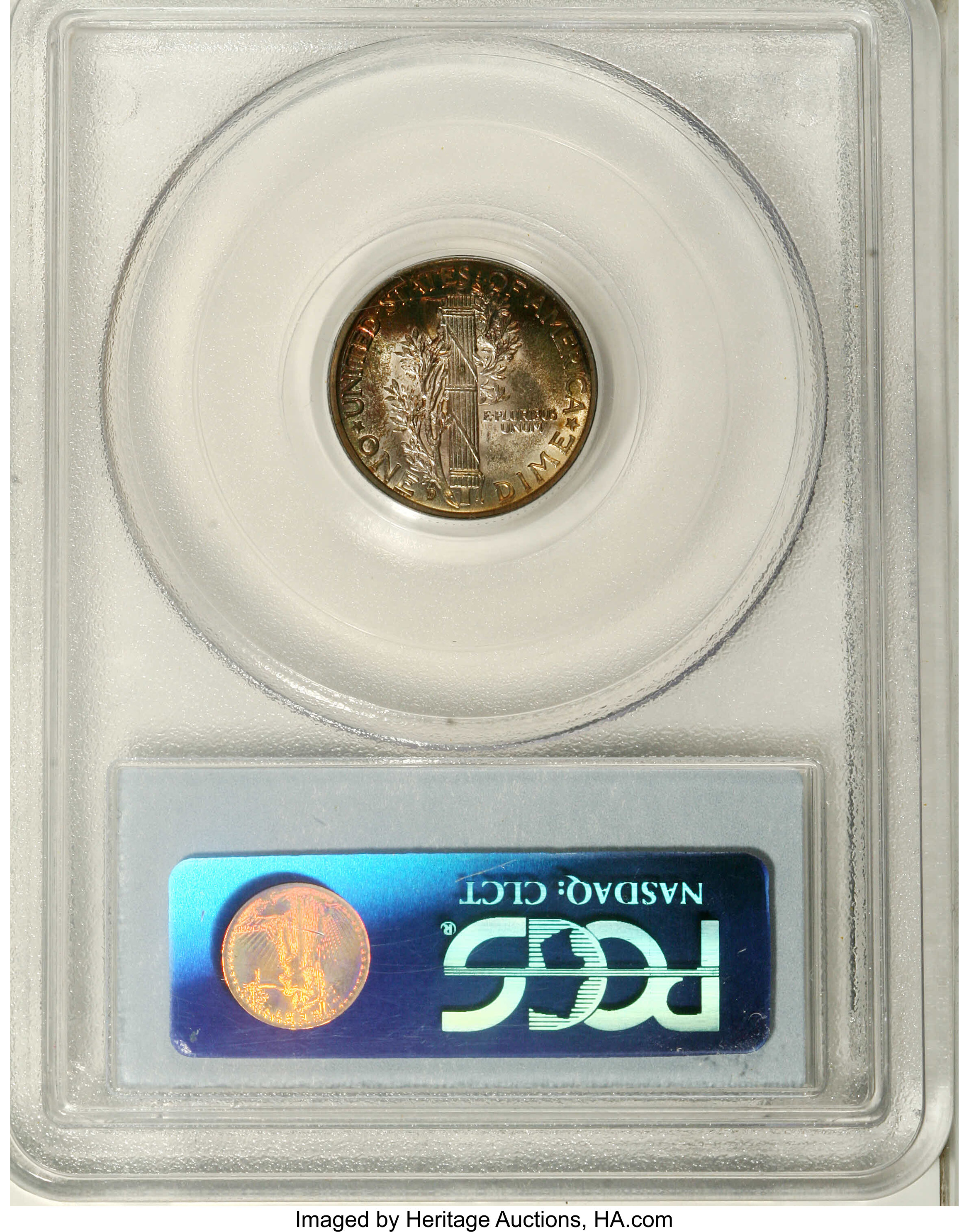 1937-D 10c MS68 thumbnail 2