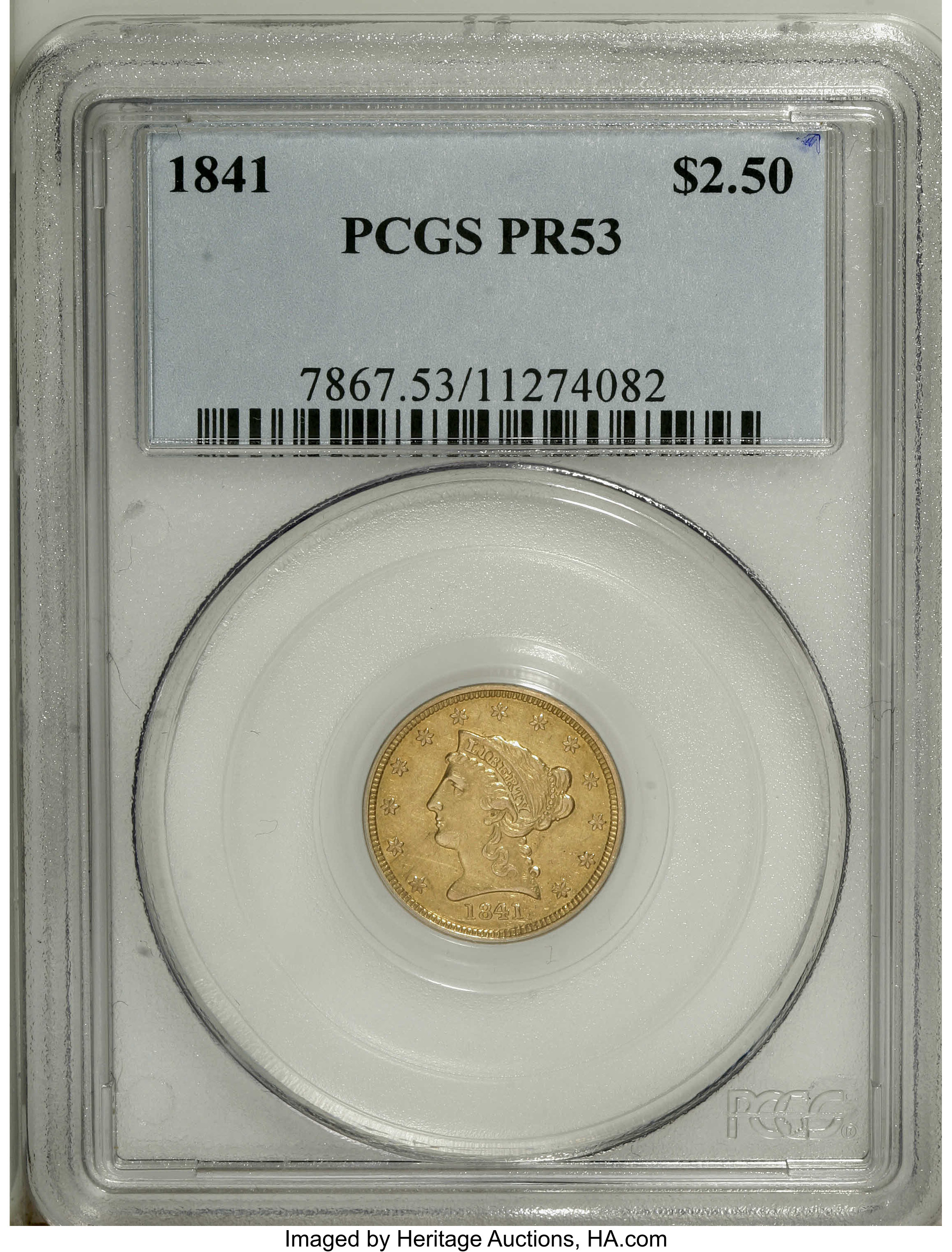 1841 $2 1/2 PR thumbnail 11
