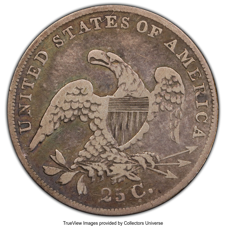 1837 25c B-1 AG2 thumbnail 2