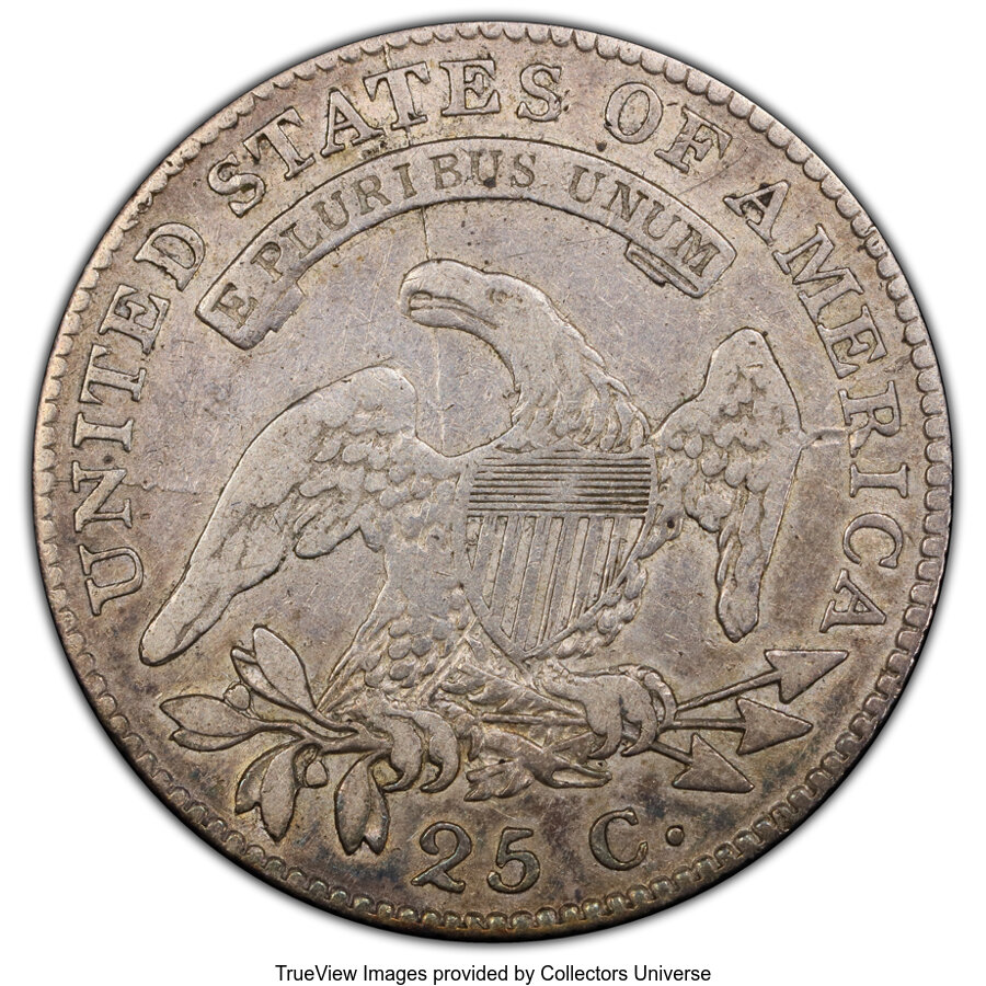 1818 25c B-6 MS63 thumbnail 18