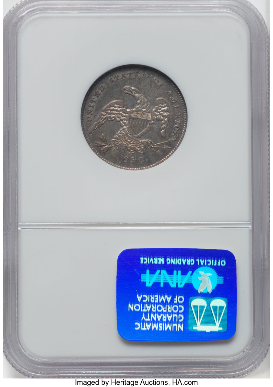 1831 25c Small Letters, B-4 VF35 thumbnail 18