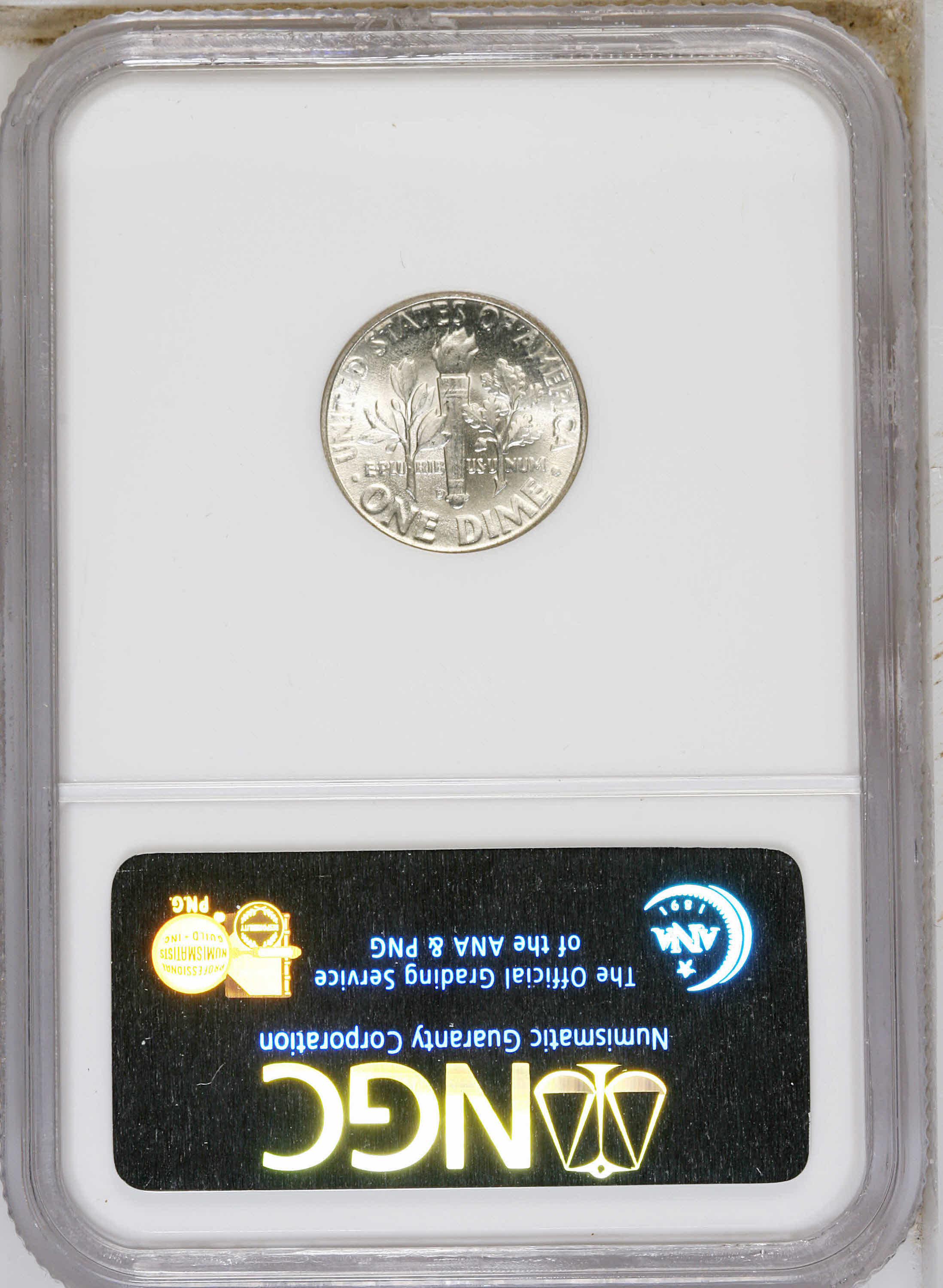 1949-D 10c MS60 CAC thumbnail 9