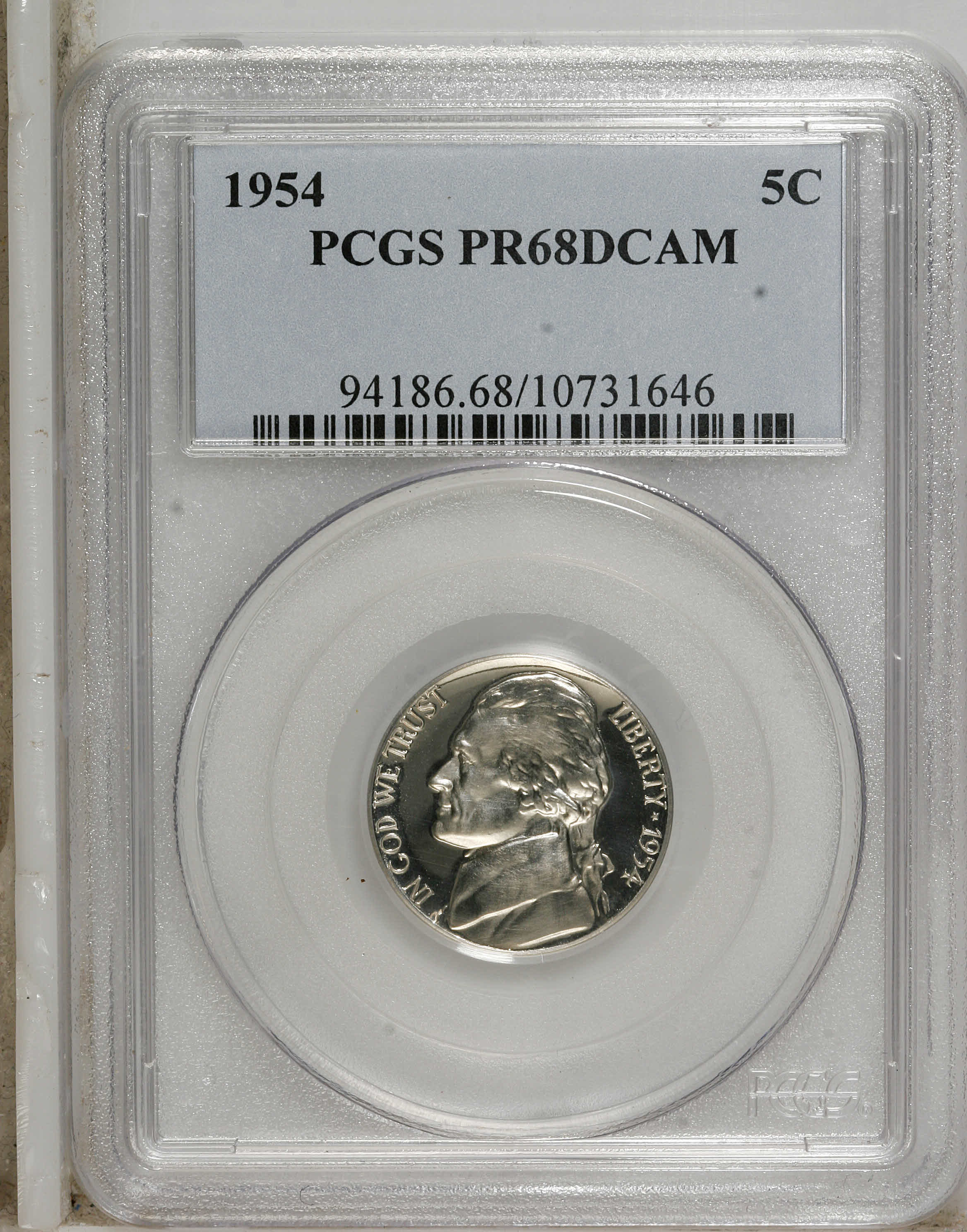 1954 5c PR DCAM PR67 DCAM CAC thumbnail 22