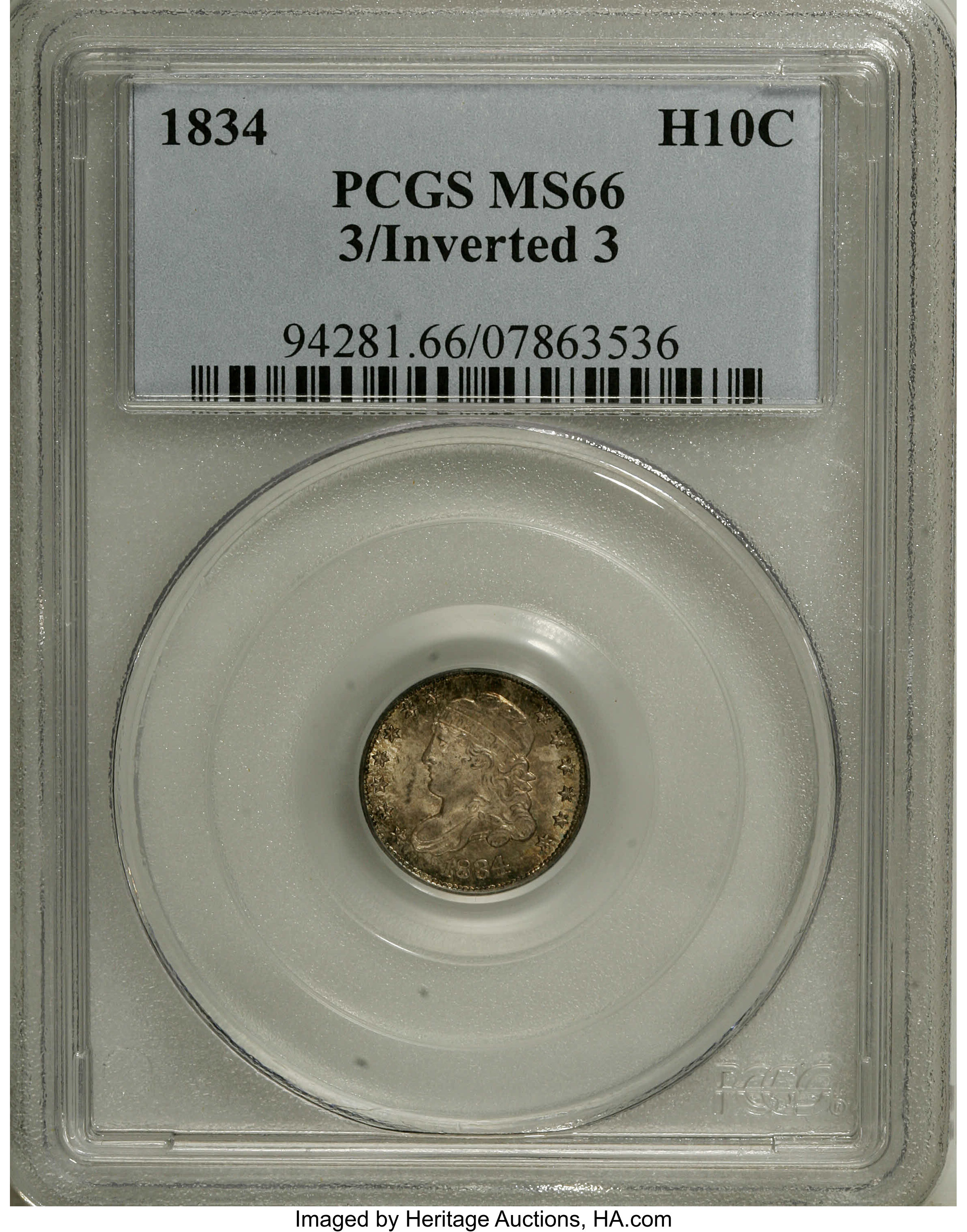 1834 H10c 3/Inverted 3 AG3 CAC thumbnail 24