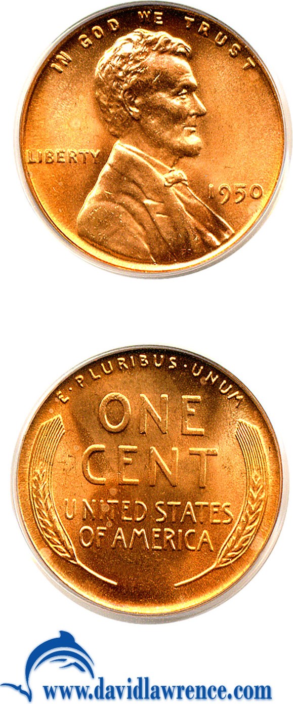 1950 1c MS RD MS64 RD CAC thumbnail 2