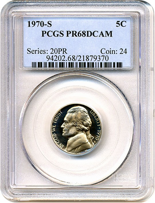 1970-S 5c PR DCAM PR61 DCAM thumbnail 24