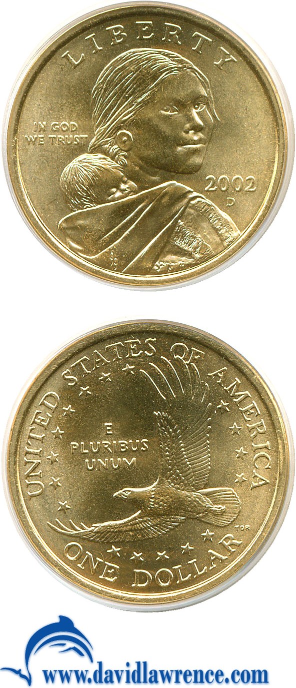 2002-D $1  Sacagawea MS67 thumbnail 22