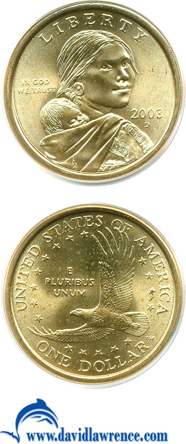 2003-D $1  Sacagawea MS63 thumbnail 14