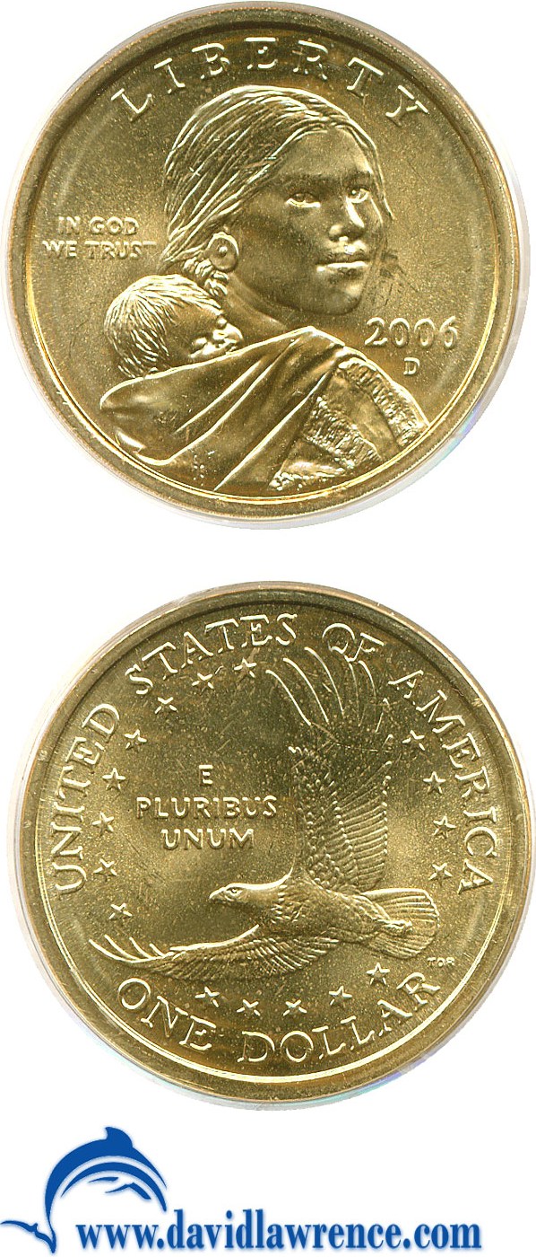 2006-D $1  Sacagawea MS63 thumbnail 6