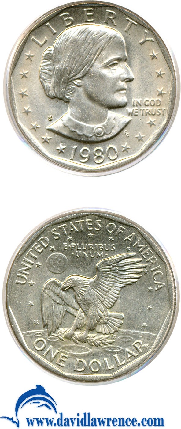 1980-S SBA $1 MS60 thumbnail 17