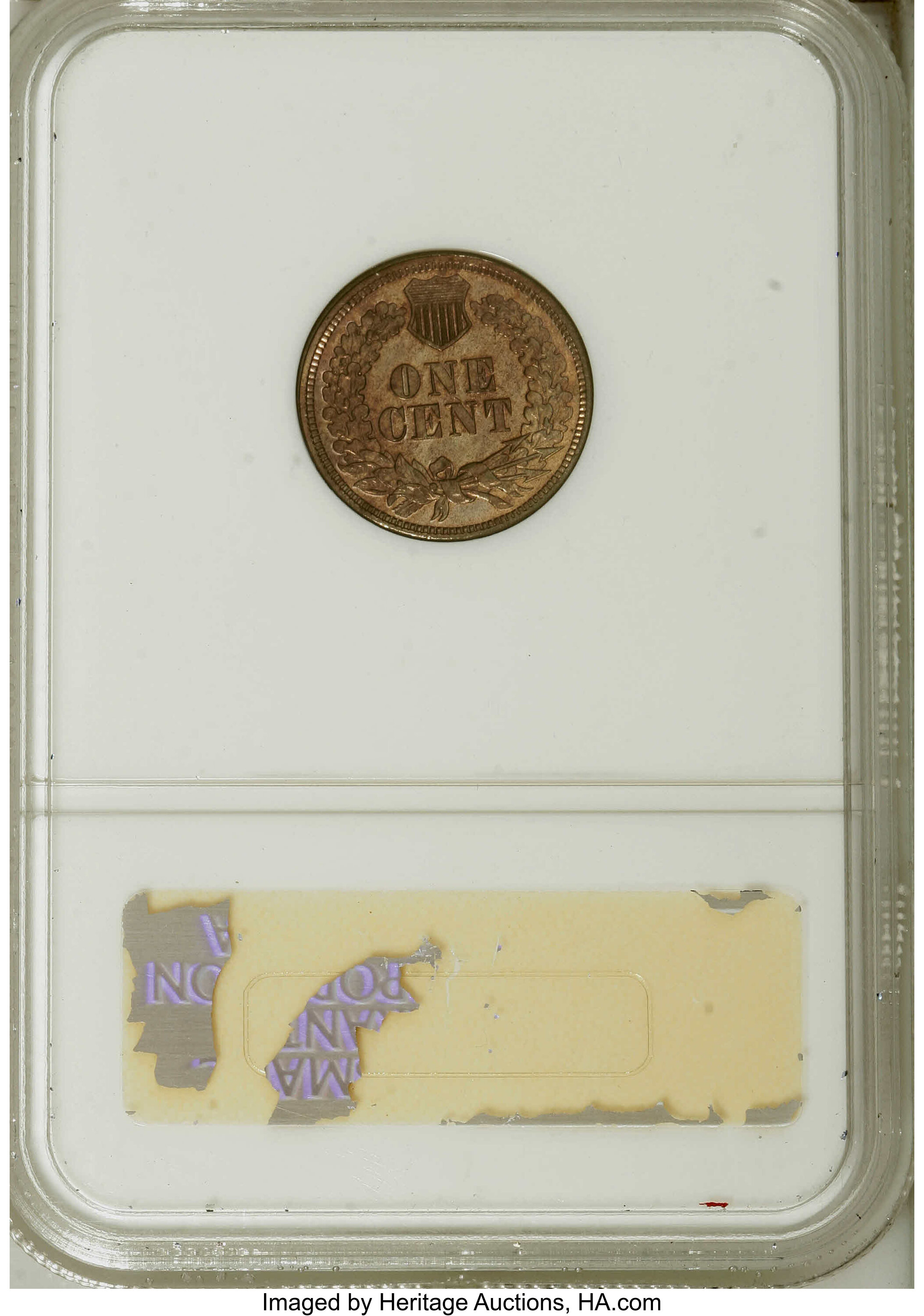 1859 P1c Copper, Shield Reverse, J-228 PR thumbnail 6