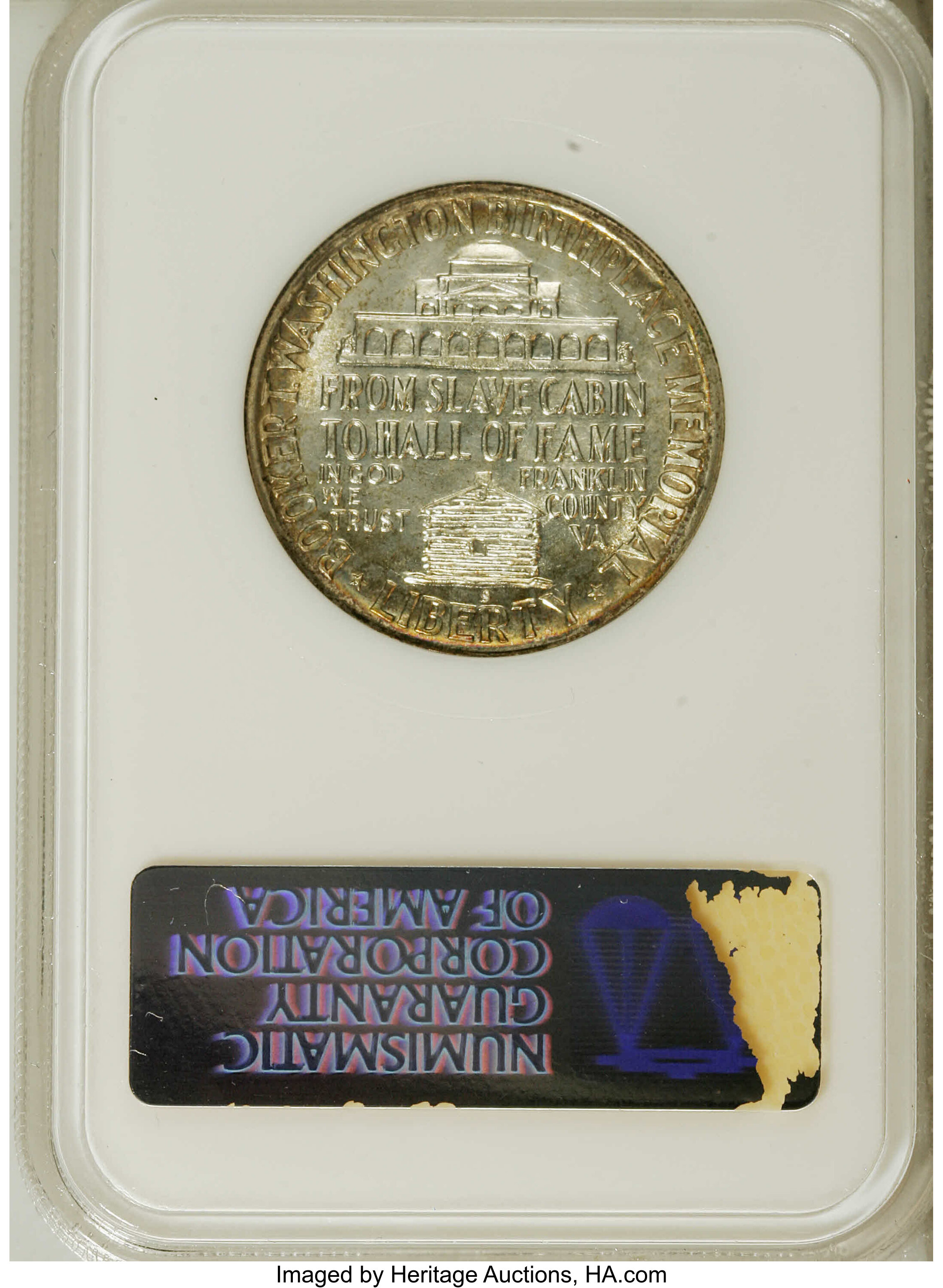 1950-S 50c Booker T. Washington MS PL MS65 PL thumbnail 12