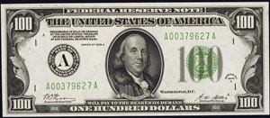 image for: 1928A $100 (Fr. 2151TYPE) (2151TYPE)
