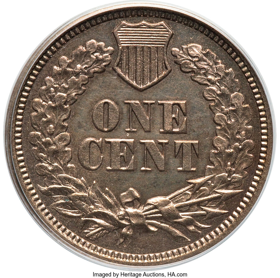 1861 1c PR64 thumbnail 4