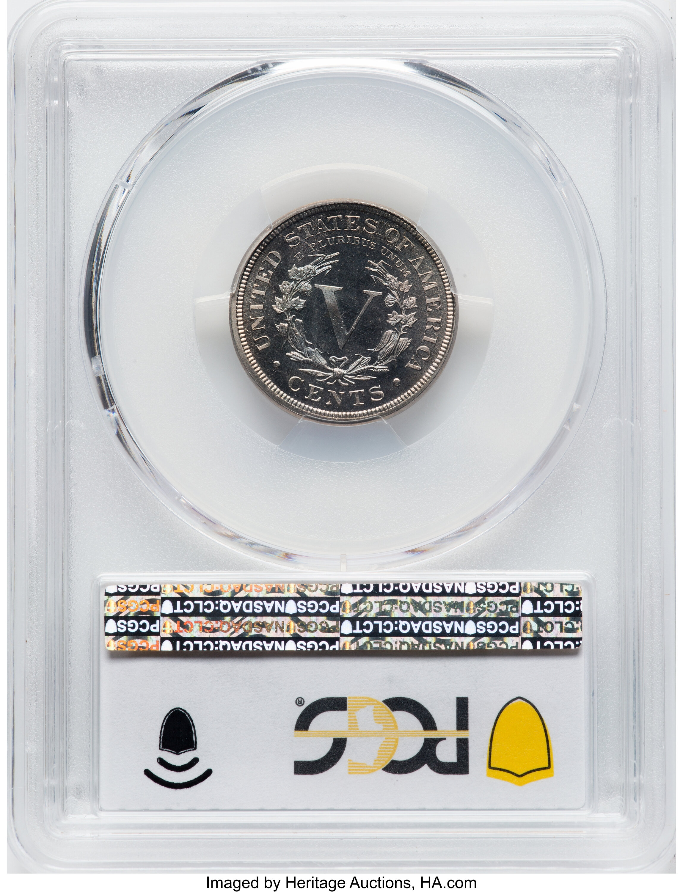1890 5c PR CAM PR65 CAM thumbnail 4